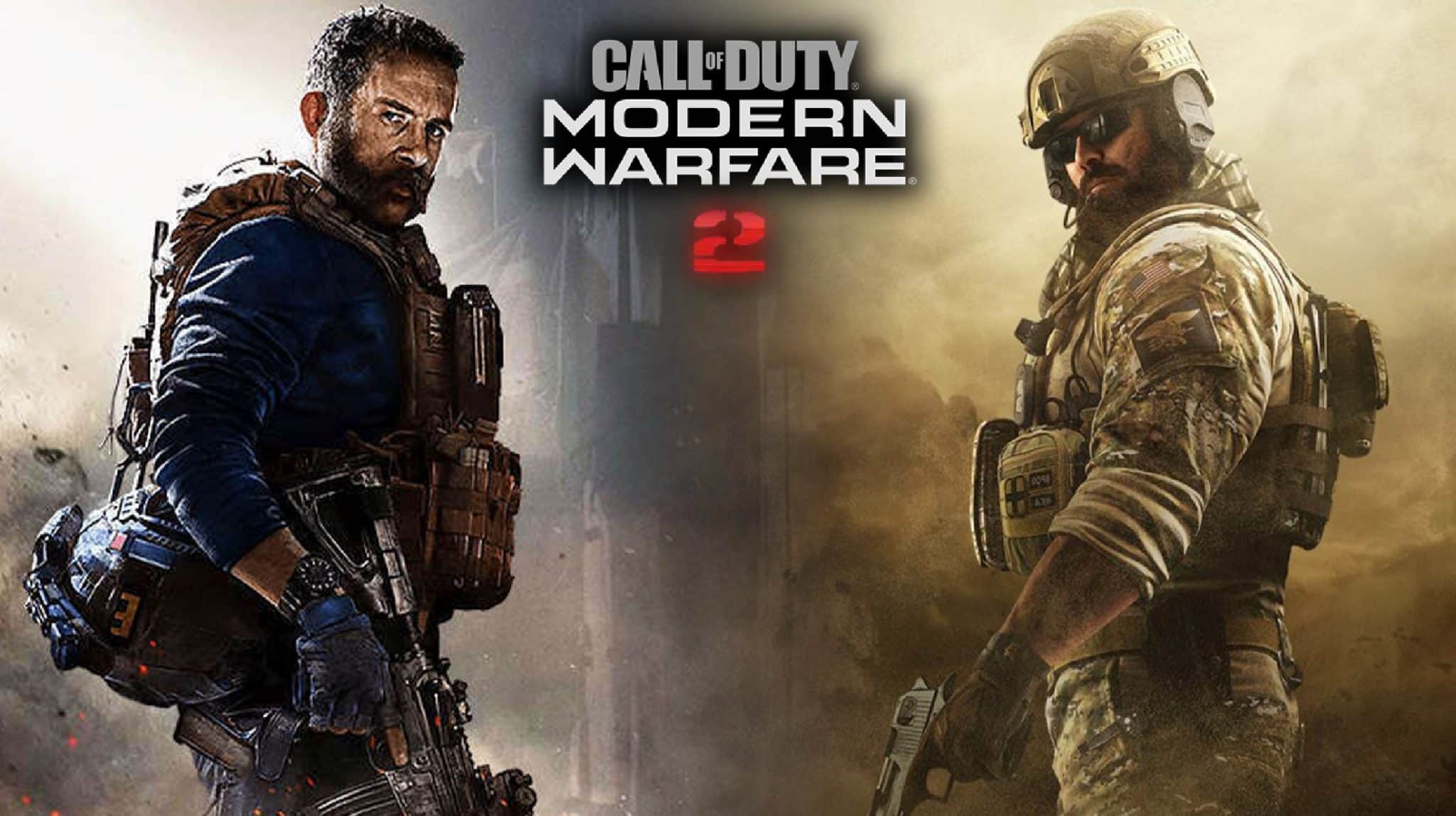 Modern Warfare 2 cover art with Rainbow Six Siege