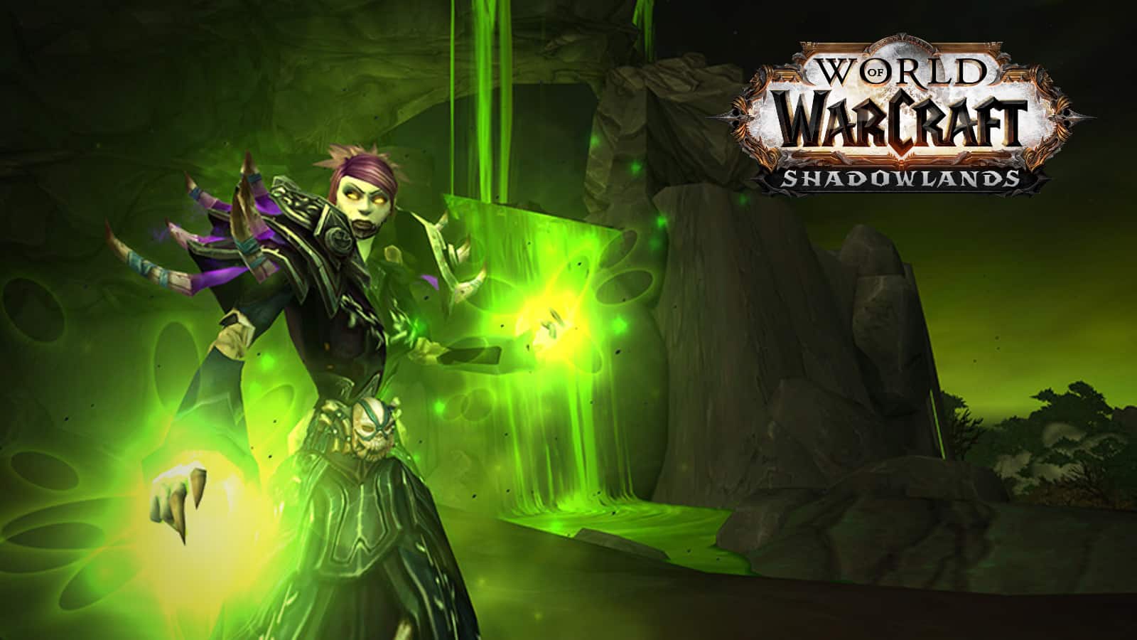 world of warcraft wow undead forsaken warlock casting destruction spells