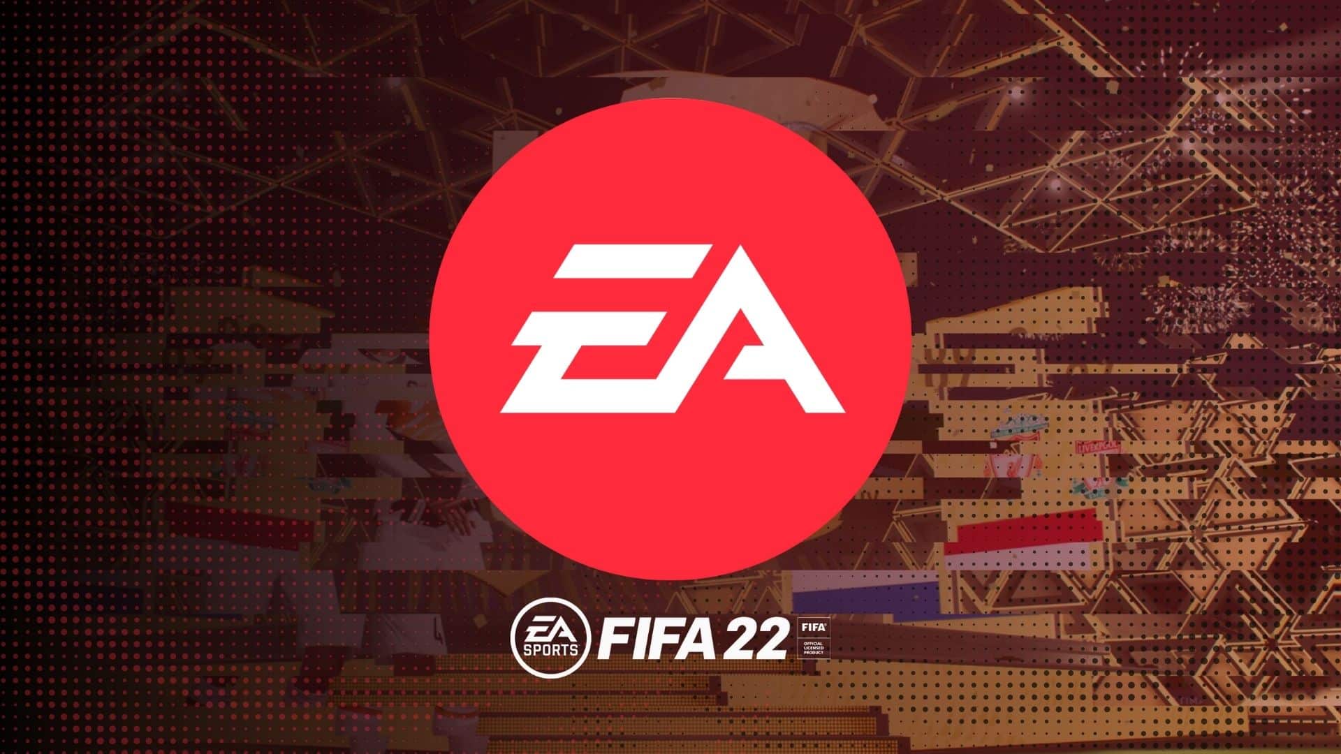 ea sports logo with fifa 22