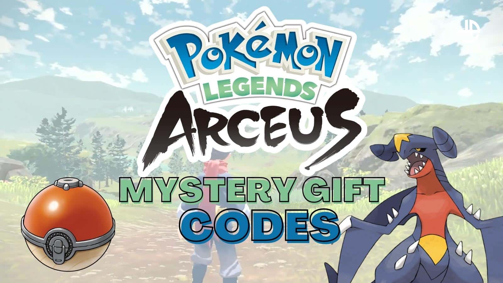 pokemon legends arceus mystery gifts