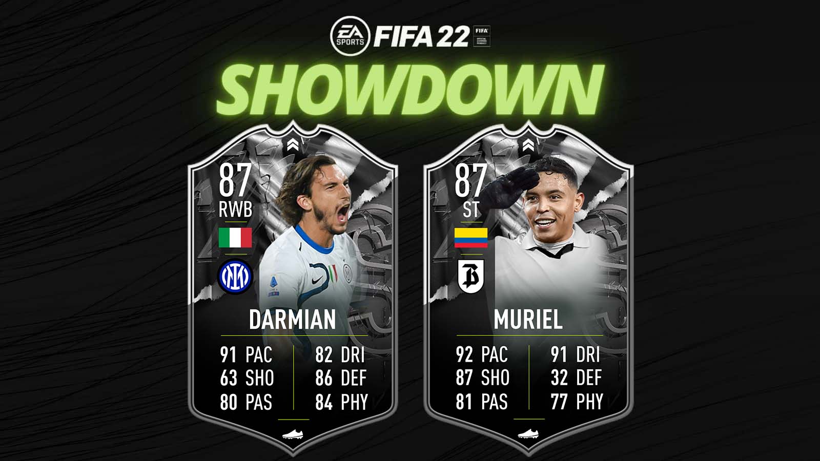 FIFA 22 Showdown Muriel and Darmian