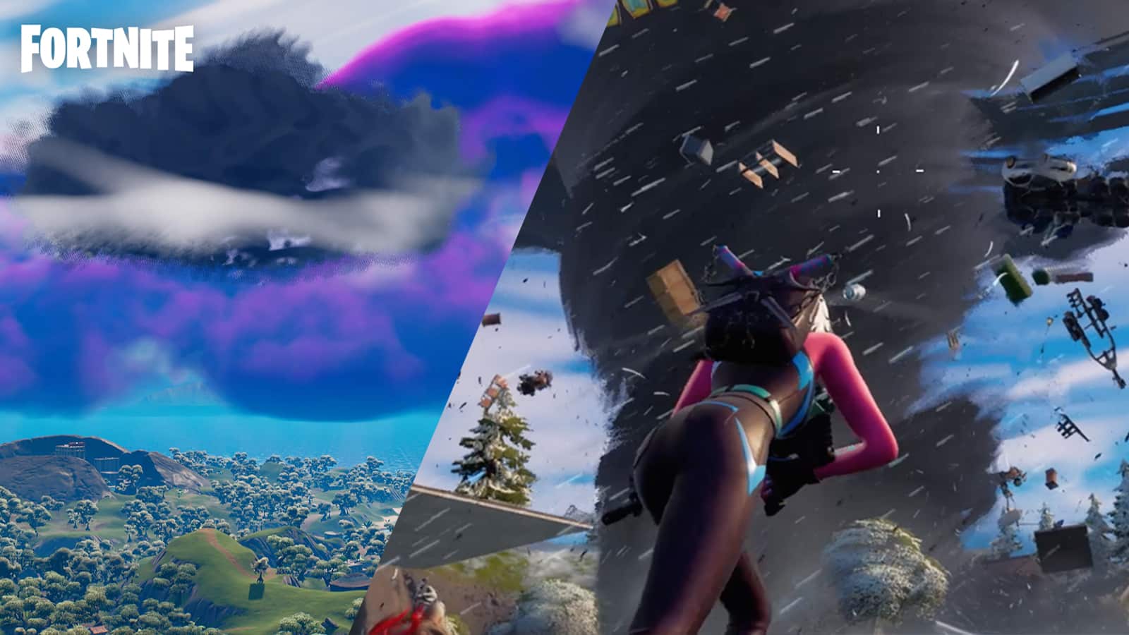 A tornado location in Fortnite Chapter 3