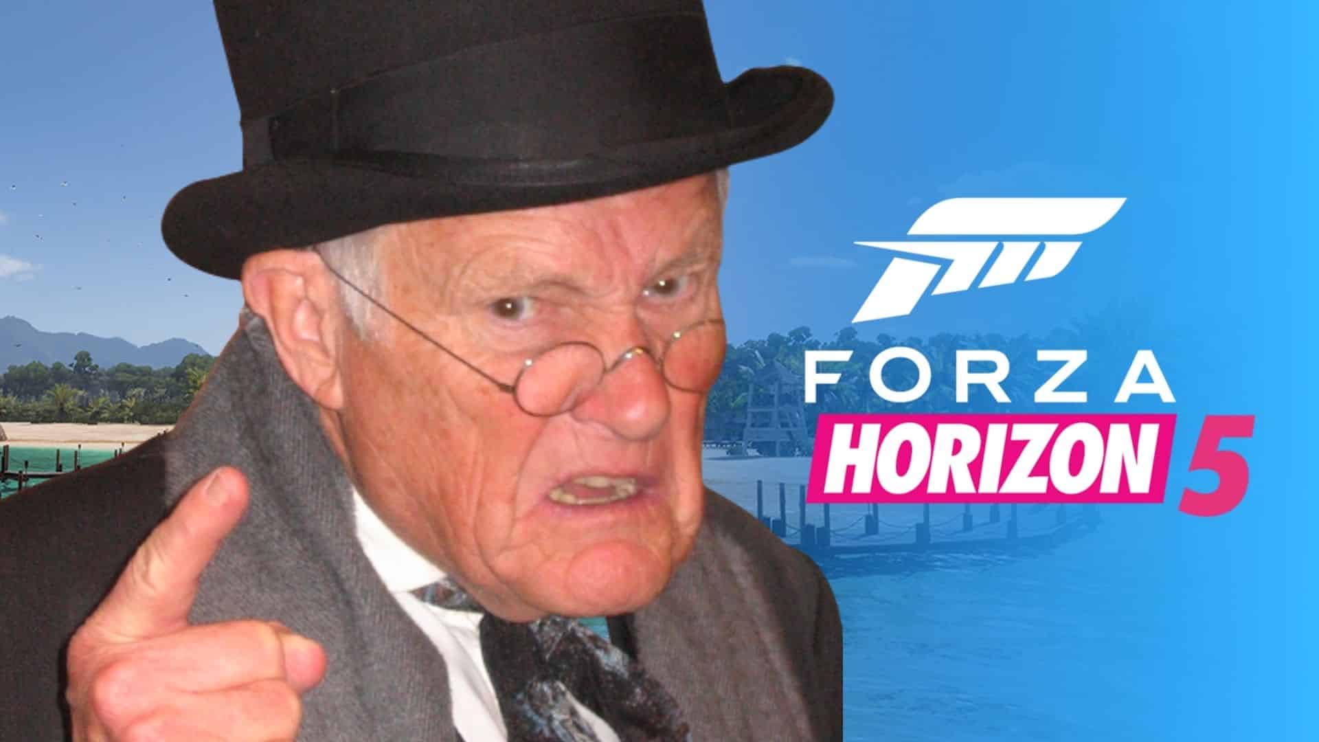 grandpa meme and forza horizon 5