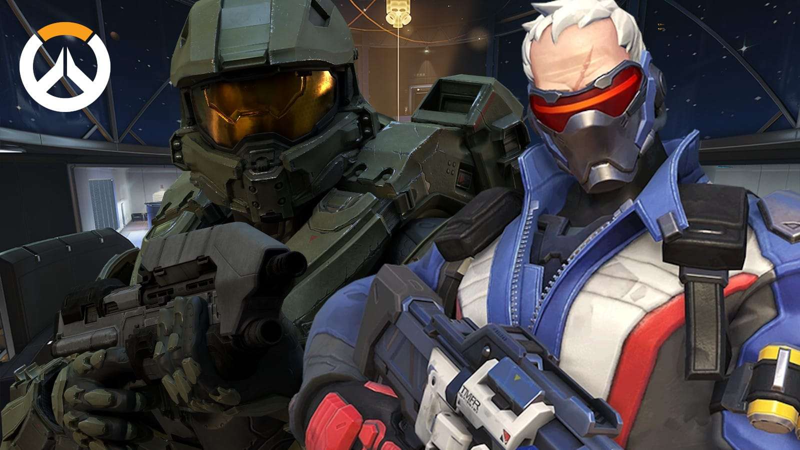 Master Chief and Soldier 76