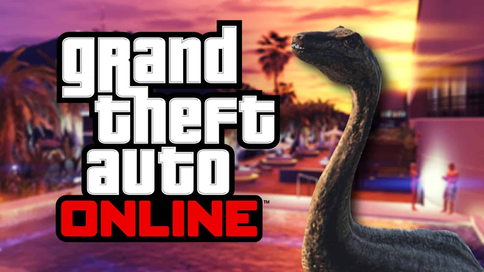 Nessie from GTA Online at the DIamond Casino & Resort