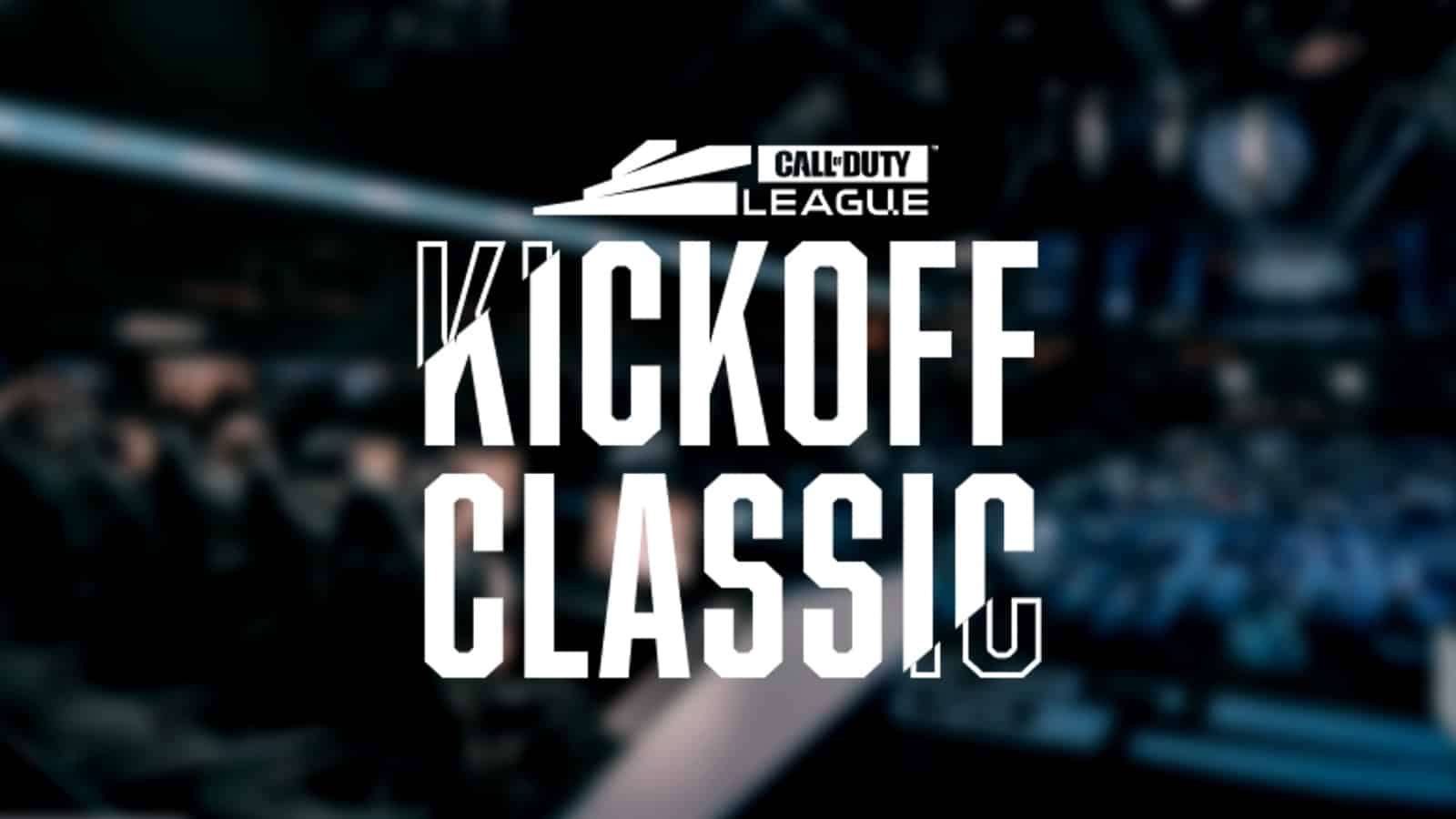 cdl kickoff classic logo over blurred background of cdl event