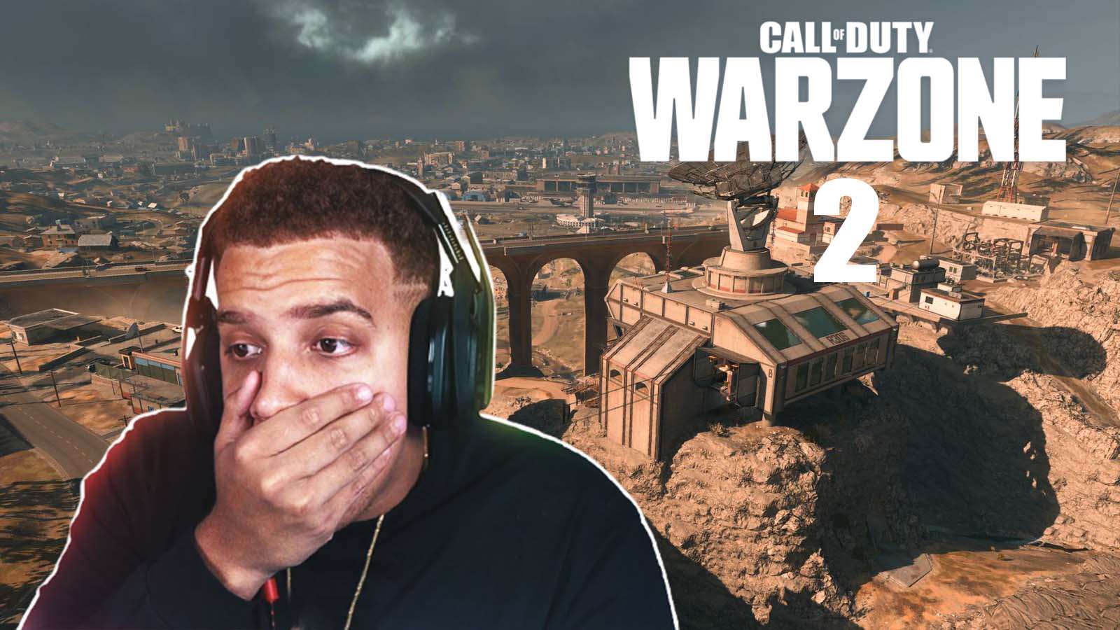 FaZe Swagg with Warzone 2 logo