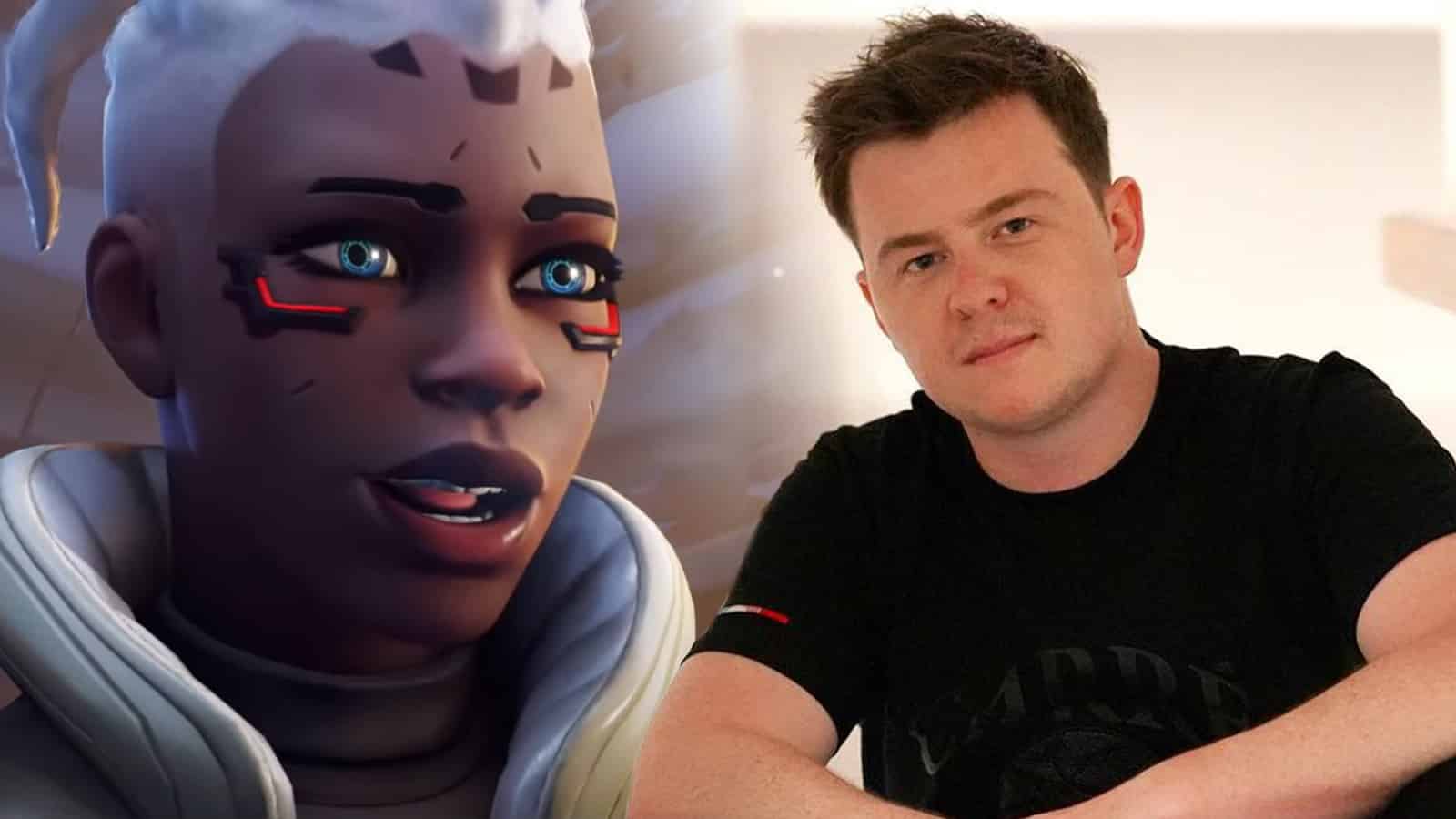 Muselk next to overwatch 2's sojourn