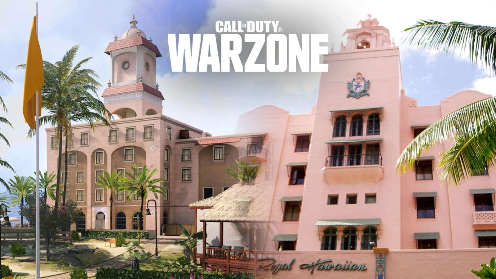 warzone capital POI with Warzone logo on top