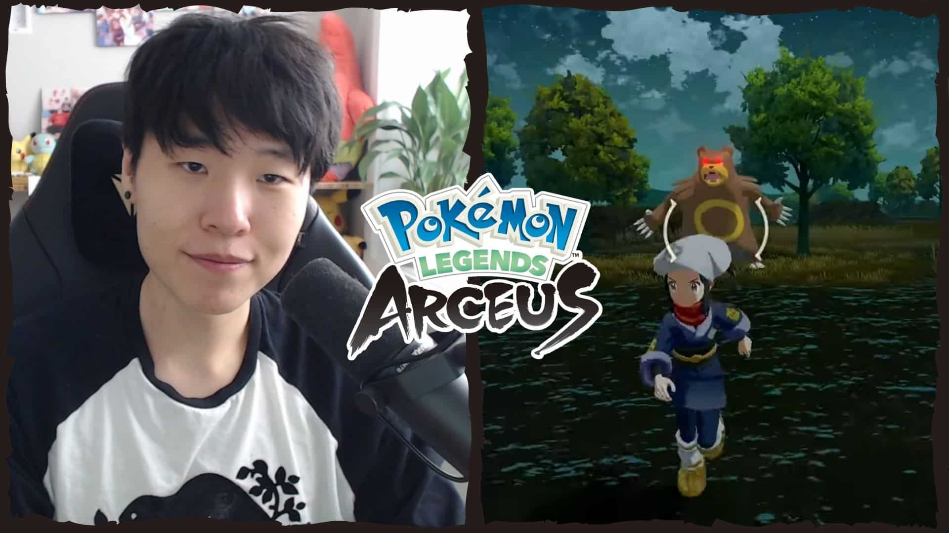 Disguised Toast playing Pokemon Legends Arceus