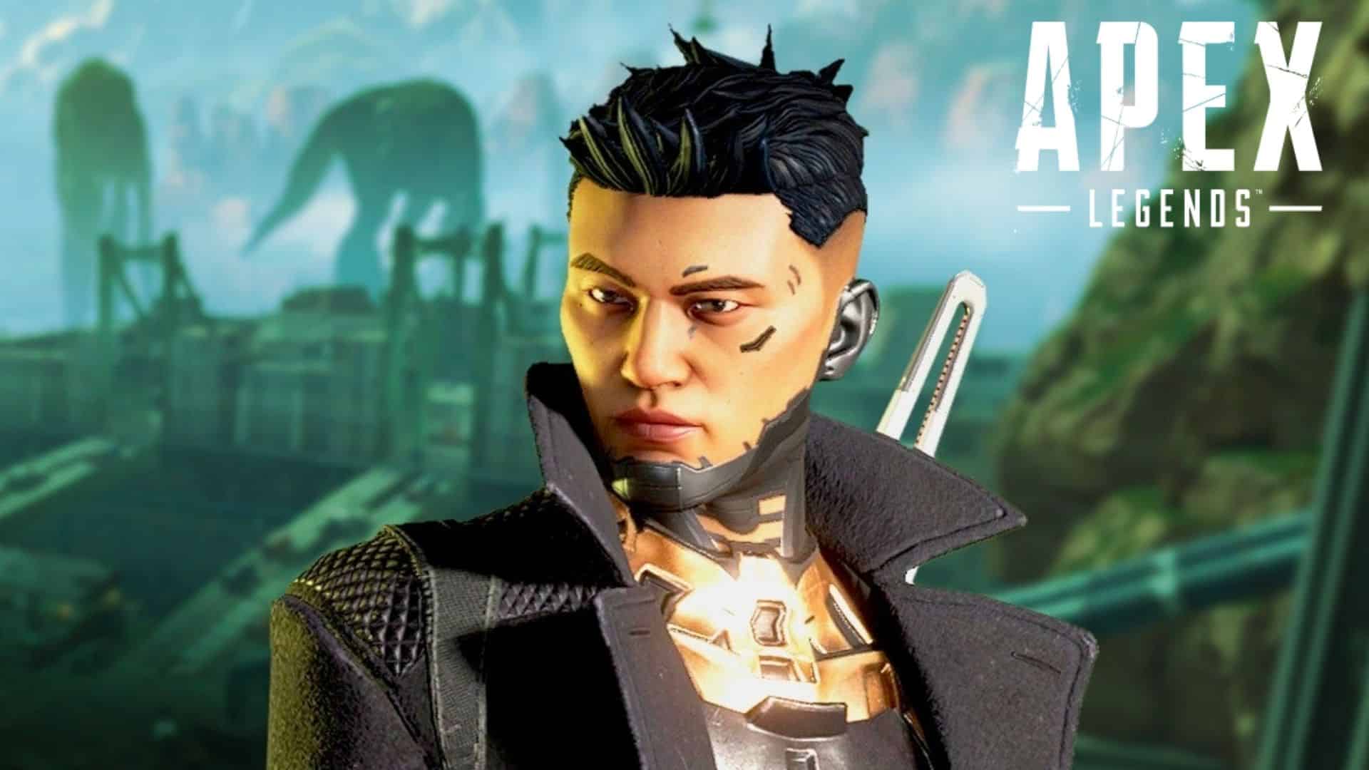 Crypto looking downwards in Apex Legends