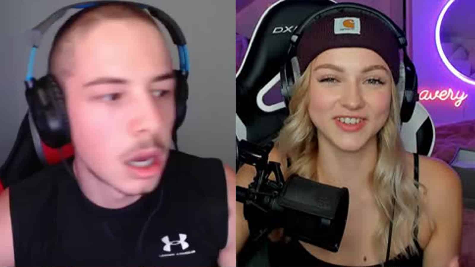 An image eof Twitch streamers Avery and Rydurz