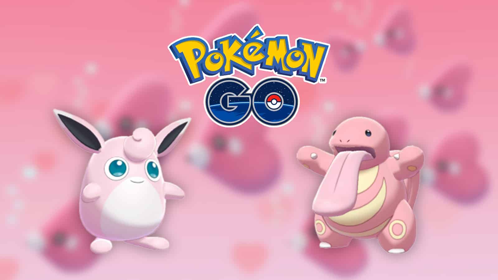 Wigglytuff and Lickitung as part of the best Love Cup team in Pokemon Go