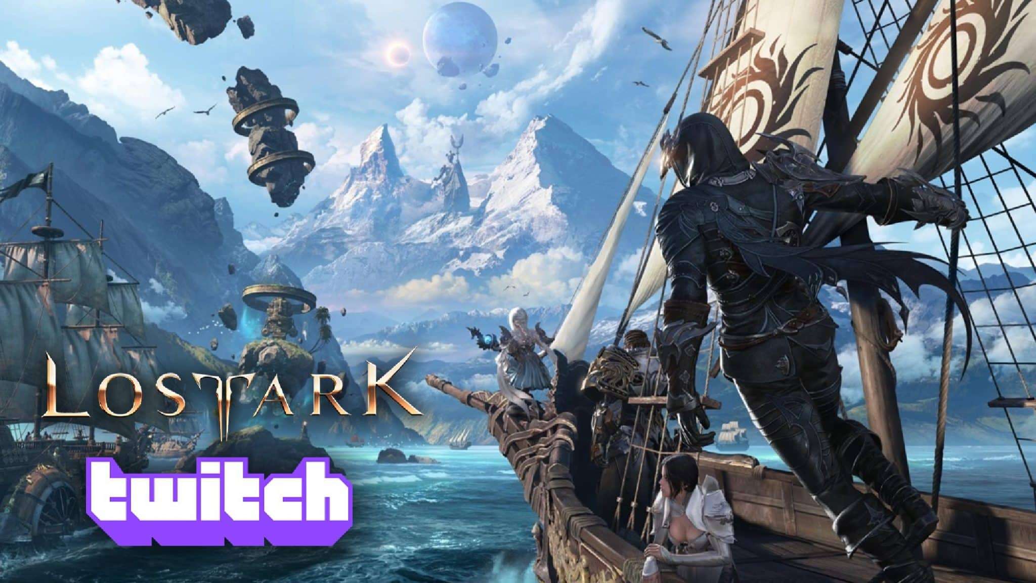 Lost Ark gameplay on Twitch