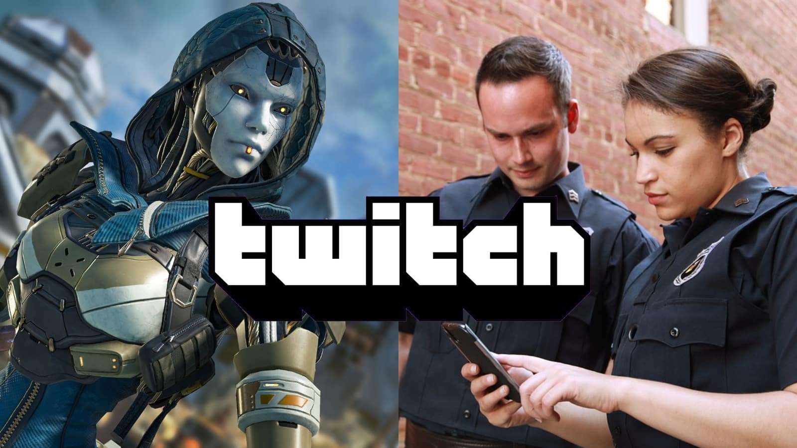 Twitch streamer confronted by cops during apex legends broadcast