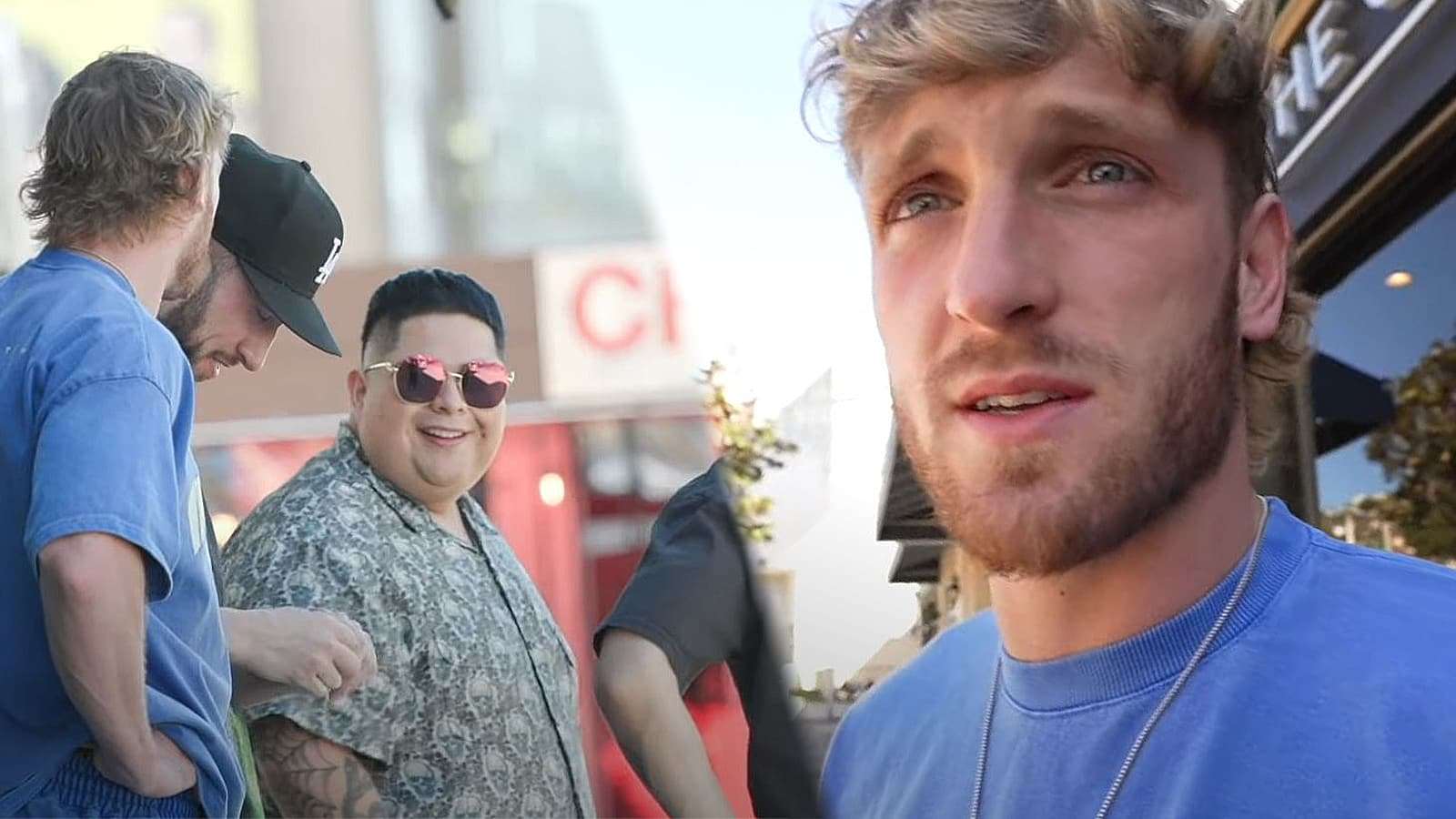 Logan paul confronted by hater