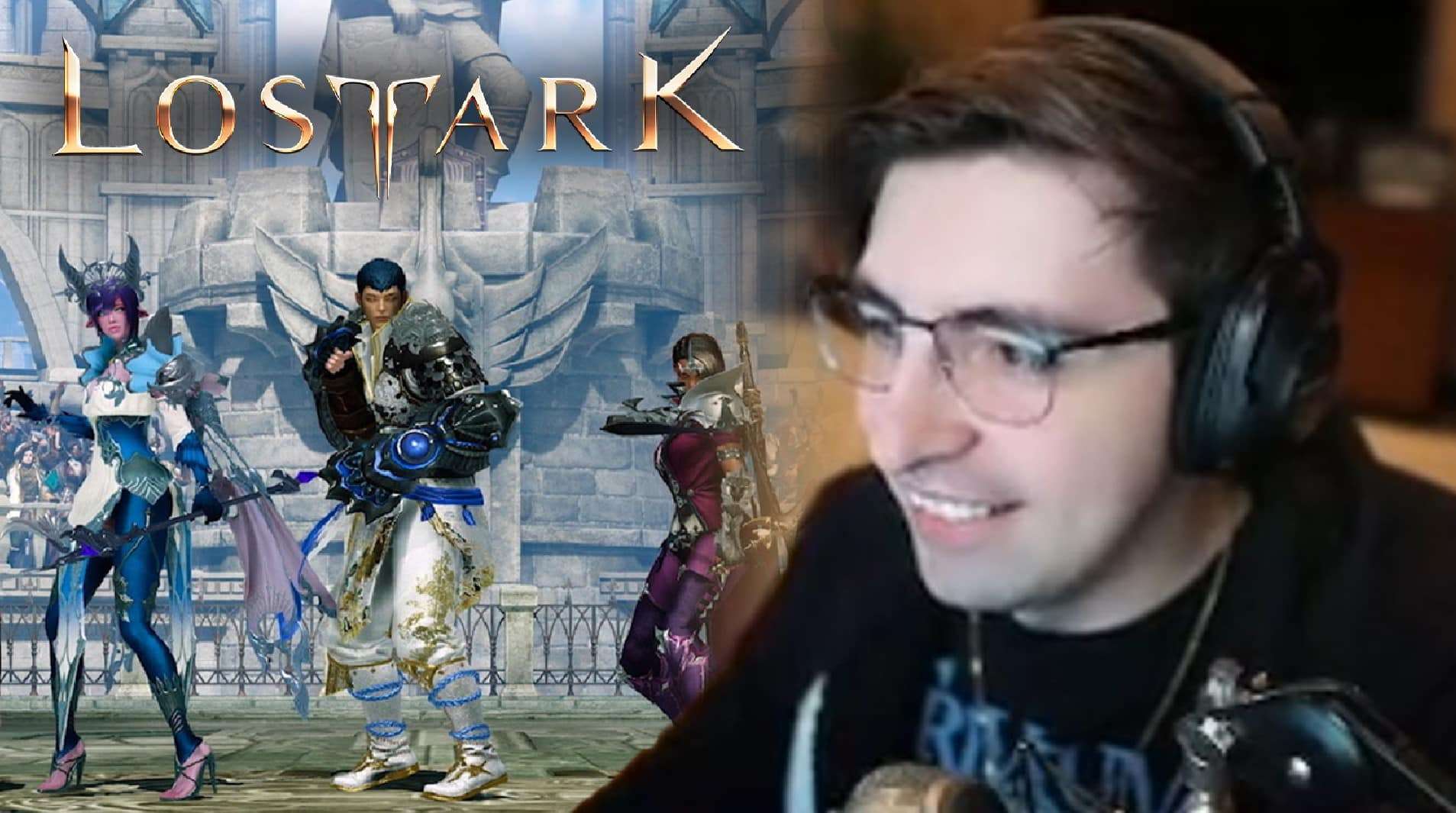 Shroud playing Lost Ark on Twitch