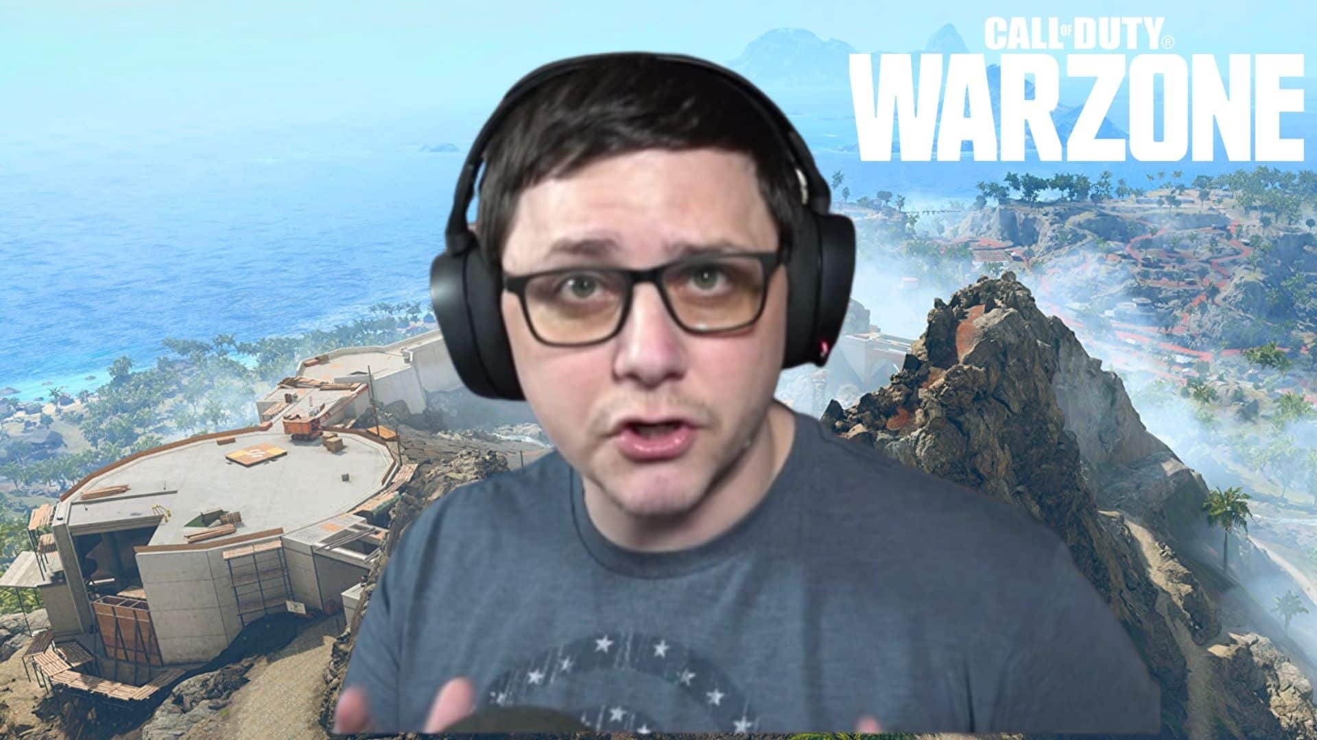 YouTuber JGOD in Warzone pacific map