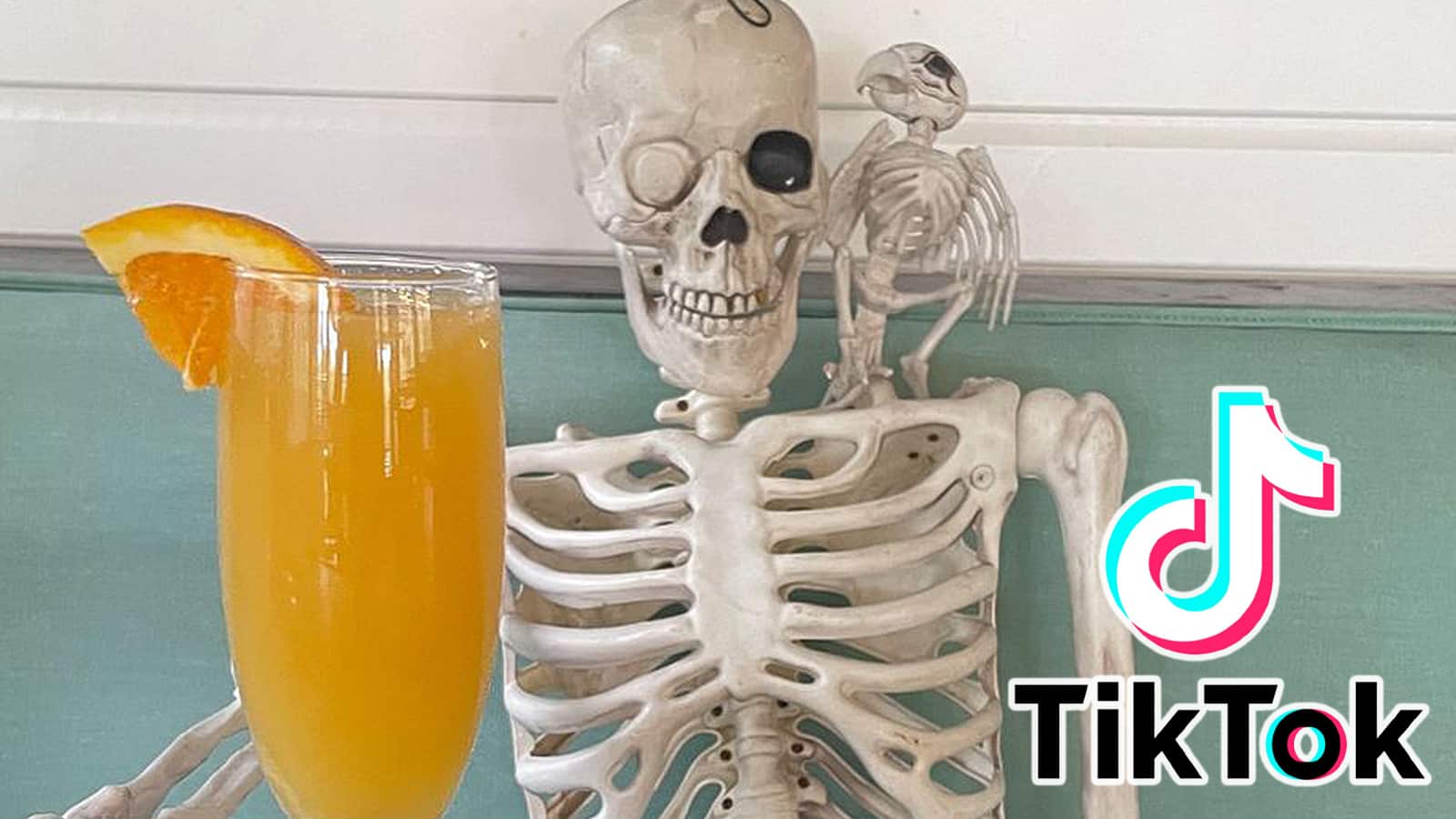 What is Skeleton brunch on TikTok viral meme
