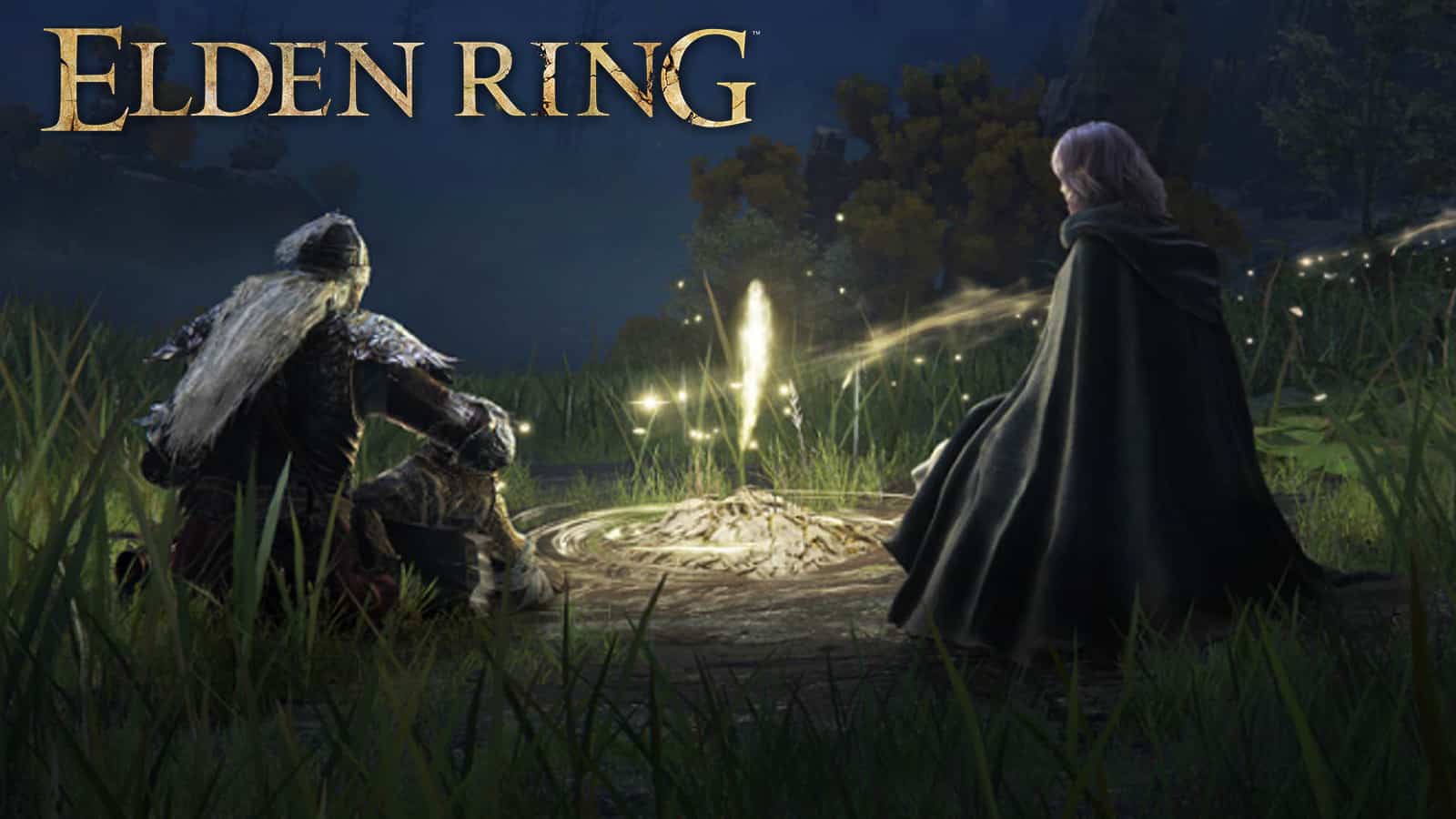 Elden Ring characters sat together