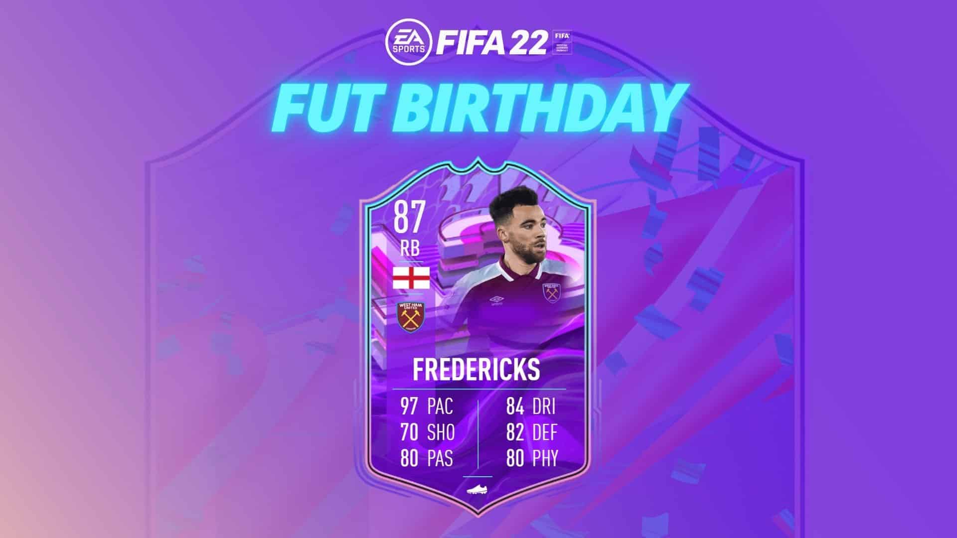 FIFA-22-Ryan Fredericks-FUT-Birthday-SBC