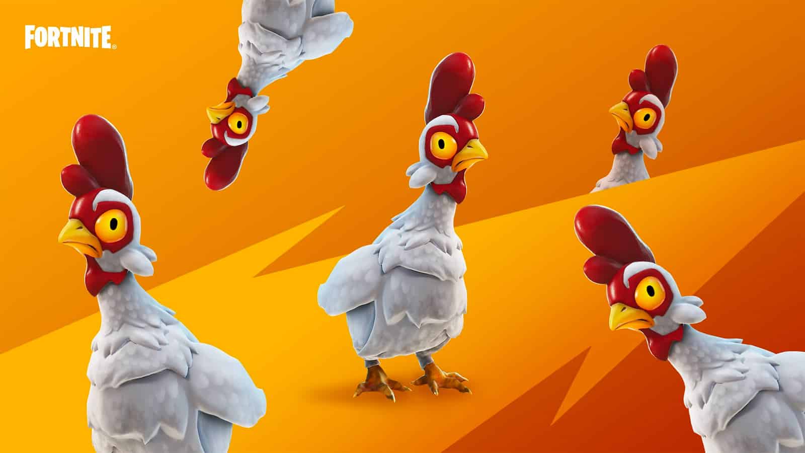 Chickens appearing in the Fortnite Avian Ambush Week Quests
