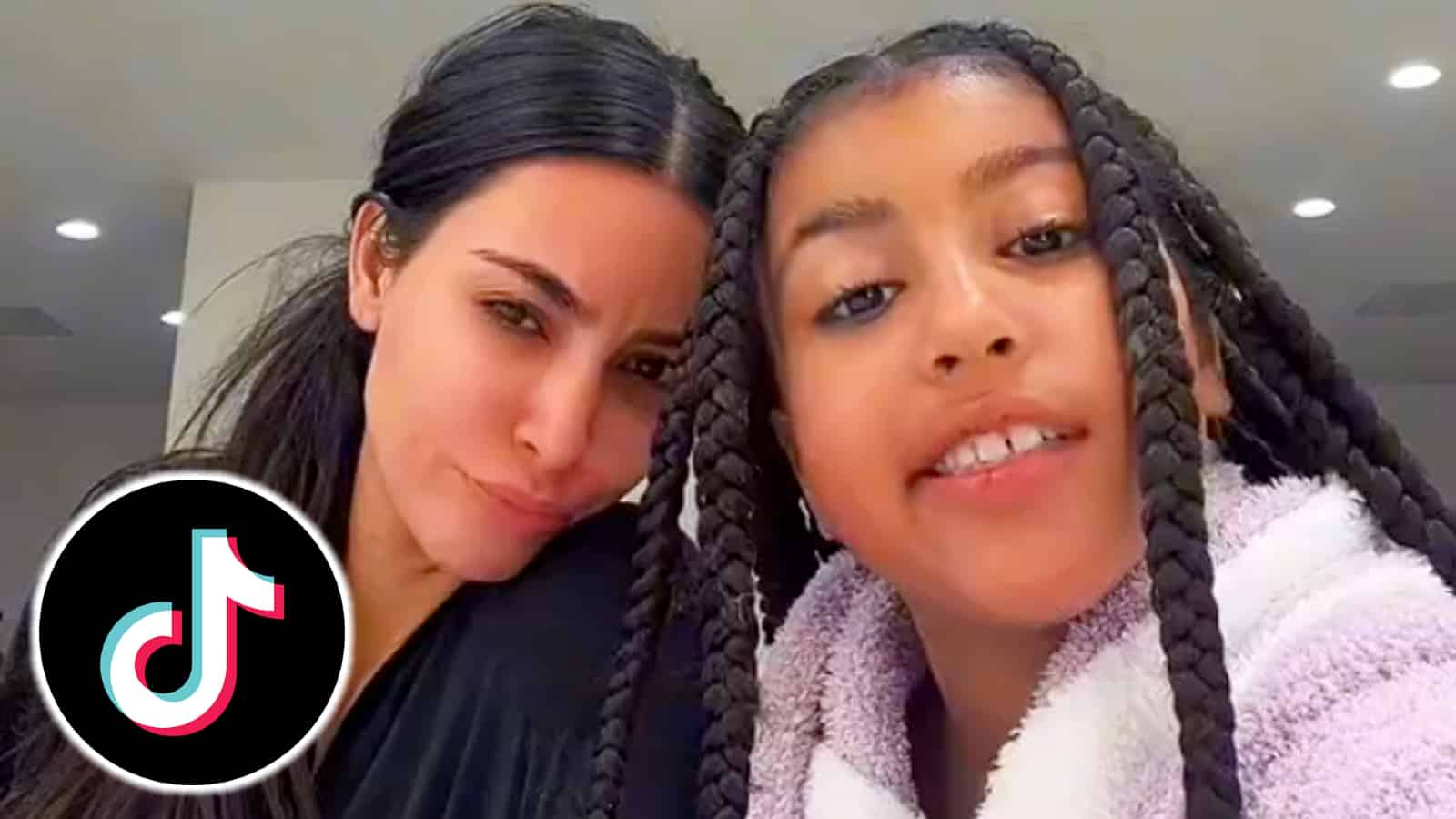Kim Kardashian and North take over TikTok with viral 'Emo Girl