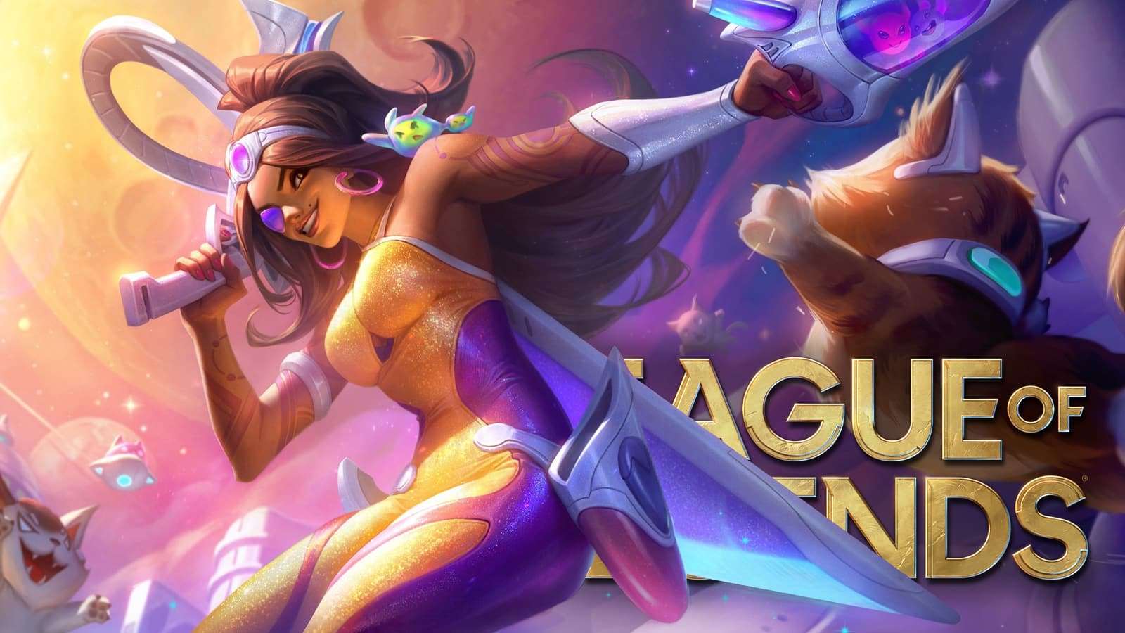 Space Groove Samira in League of Legends