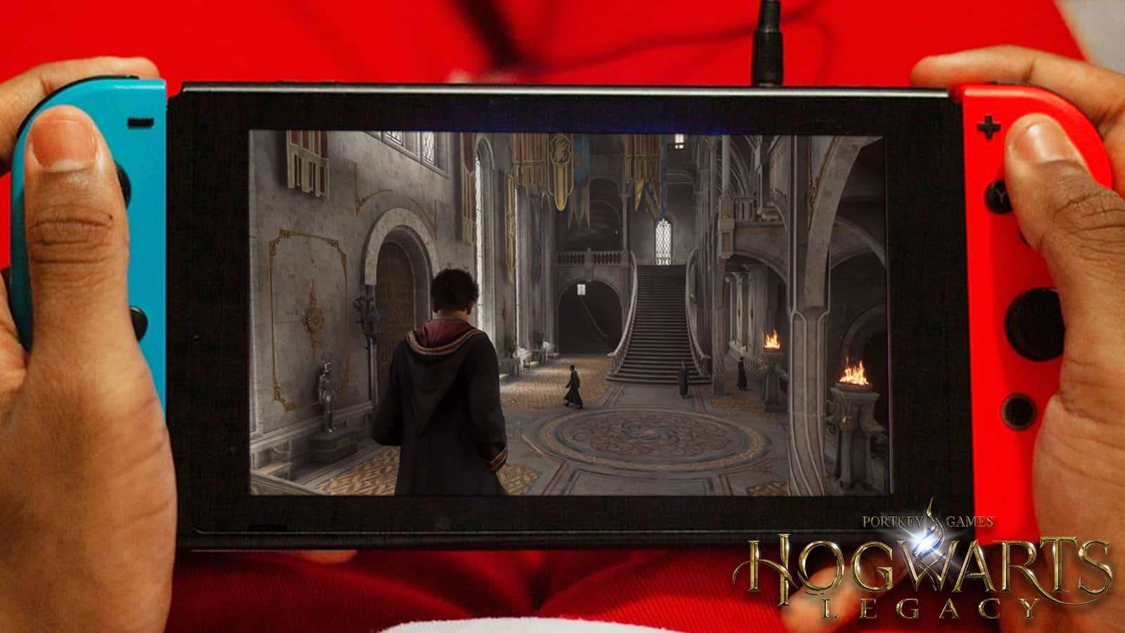Hogwarts Legacy on Nintendo Switch mockup