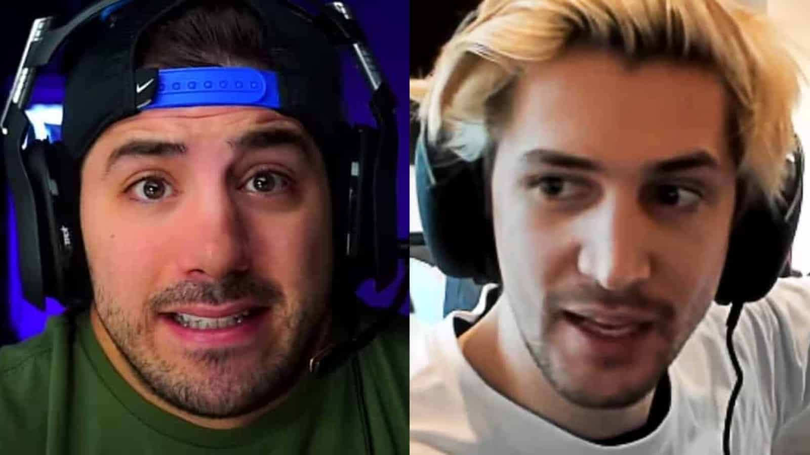 nickmercs and xqc side by side