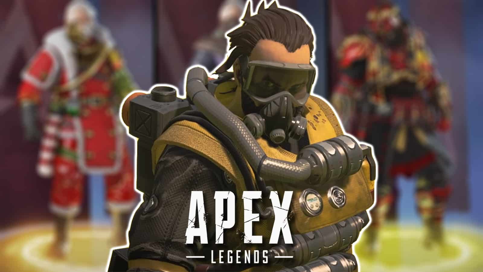 Caustic leaked apex legends skins
