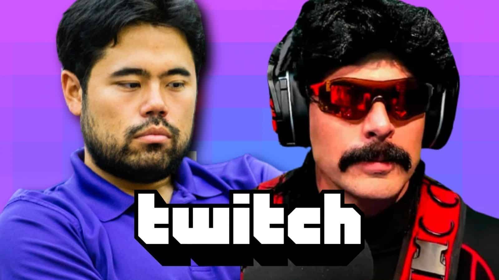 GMHikaru banned on Twitch after watching Dr Disrespect play chess