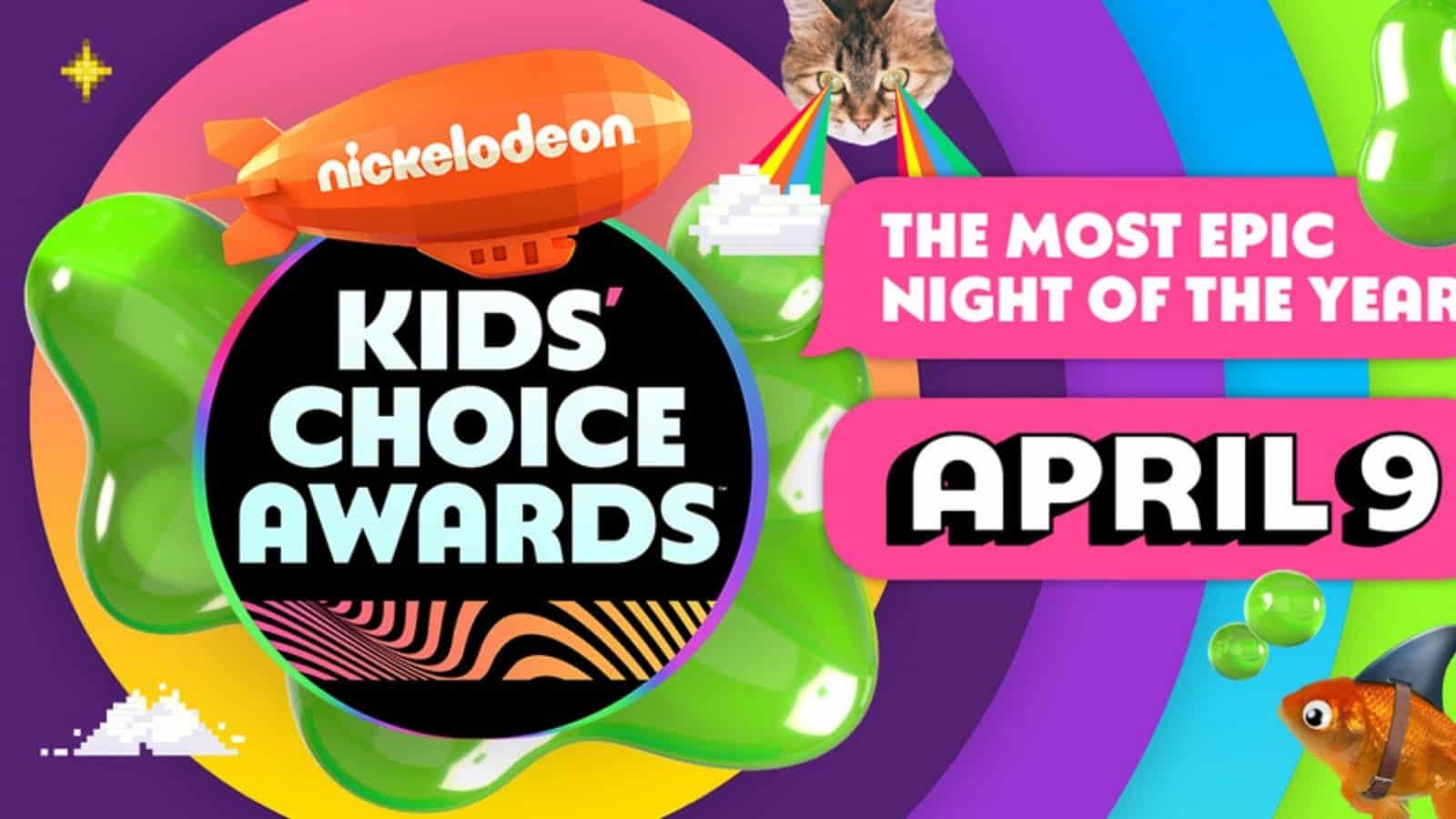 Kids CHoice awards 2022 official image