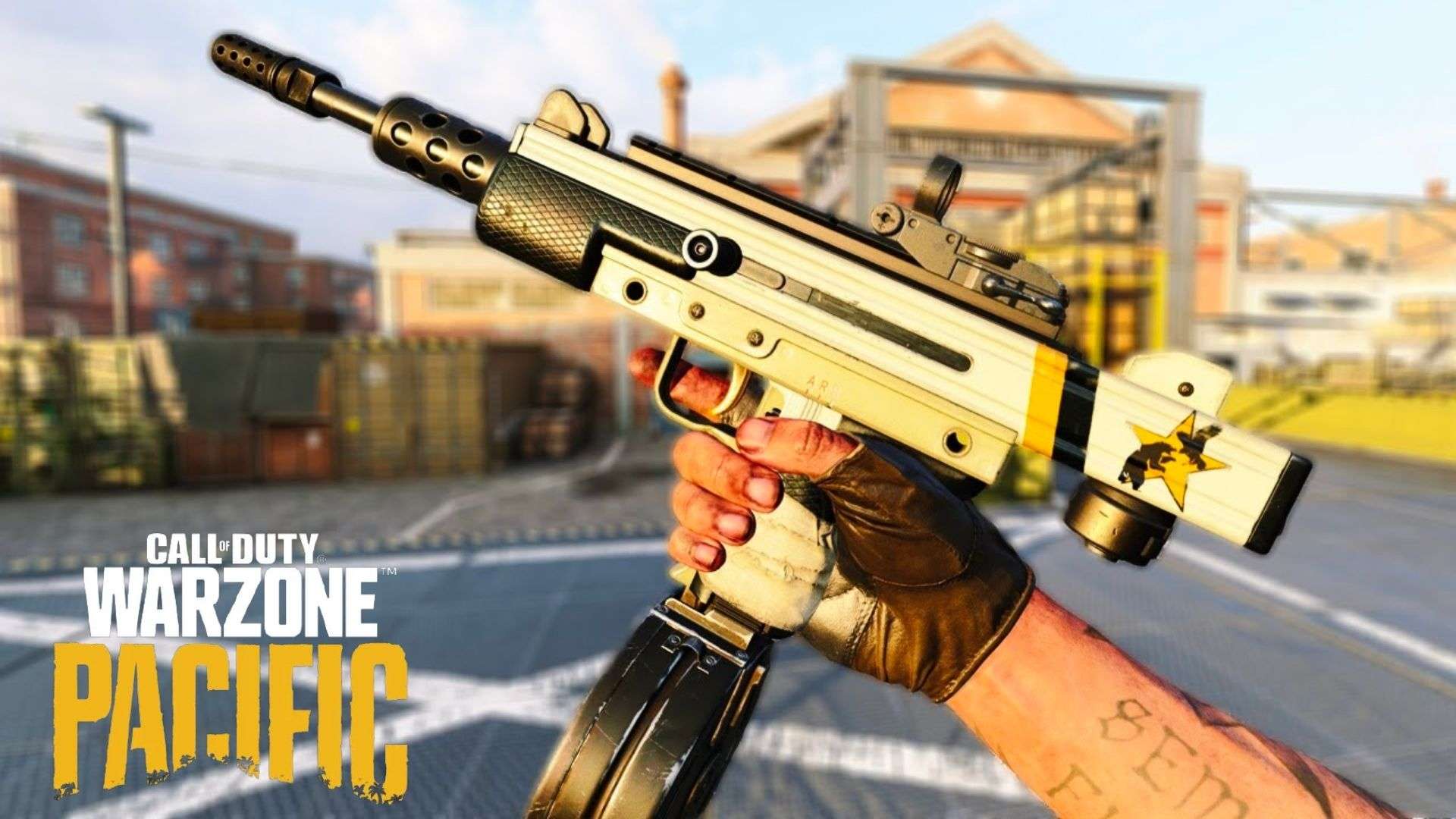Gold Milano being held high in Call of Duty Black Ops Cold War