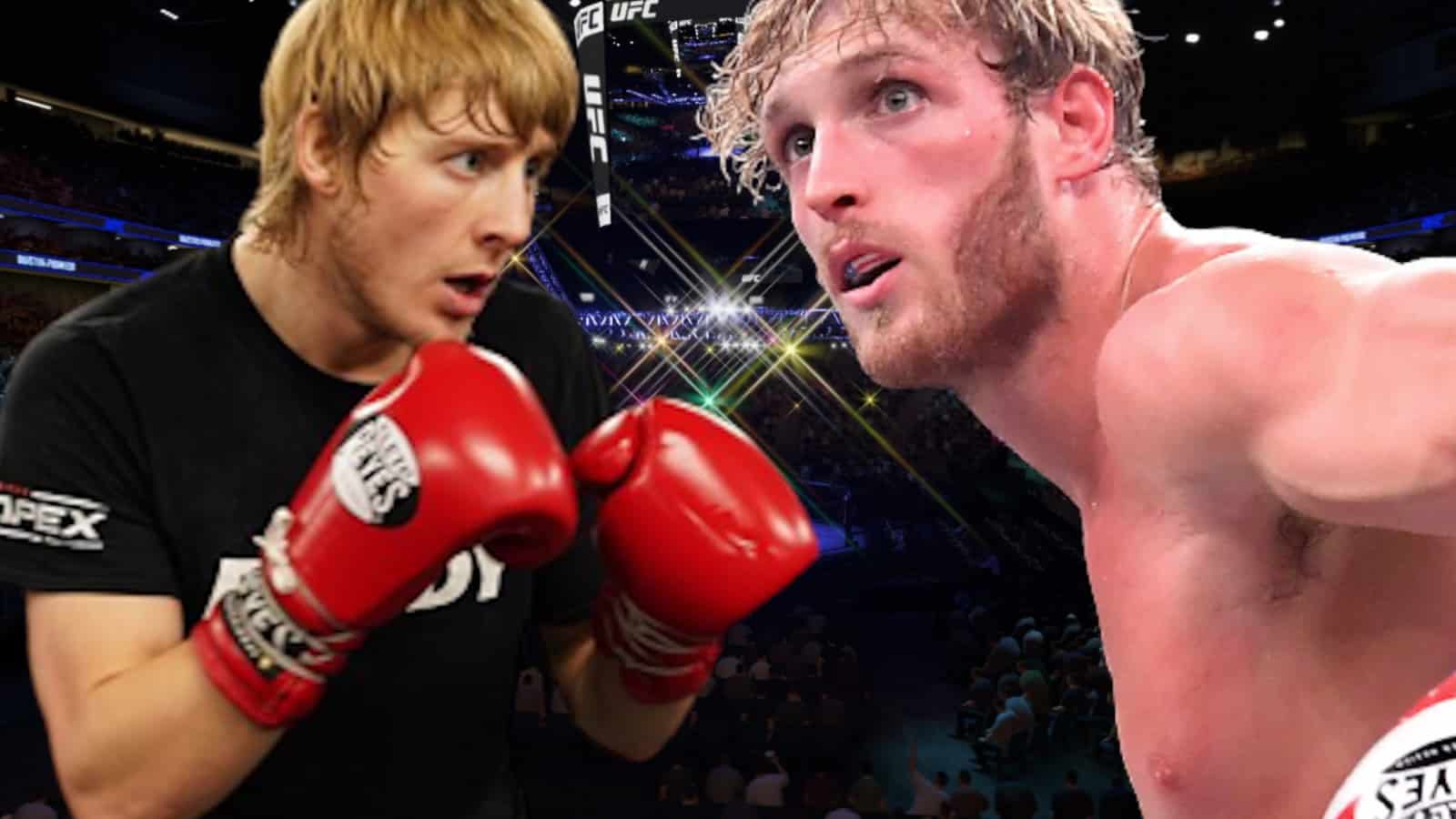 Logan Paul challenges Paddy the baddy to UFC fight