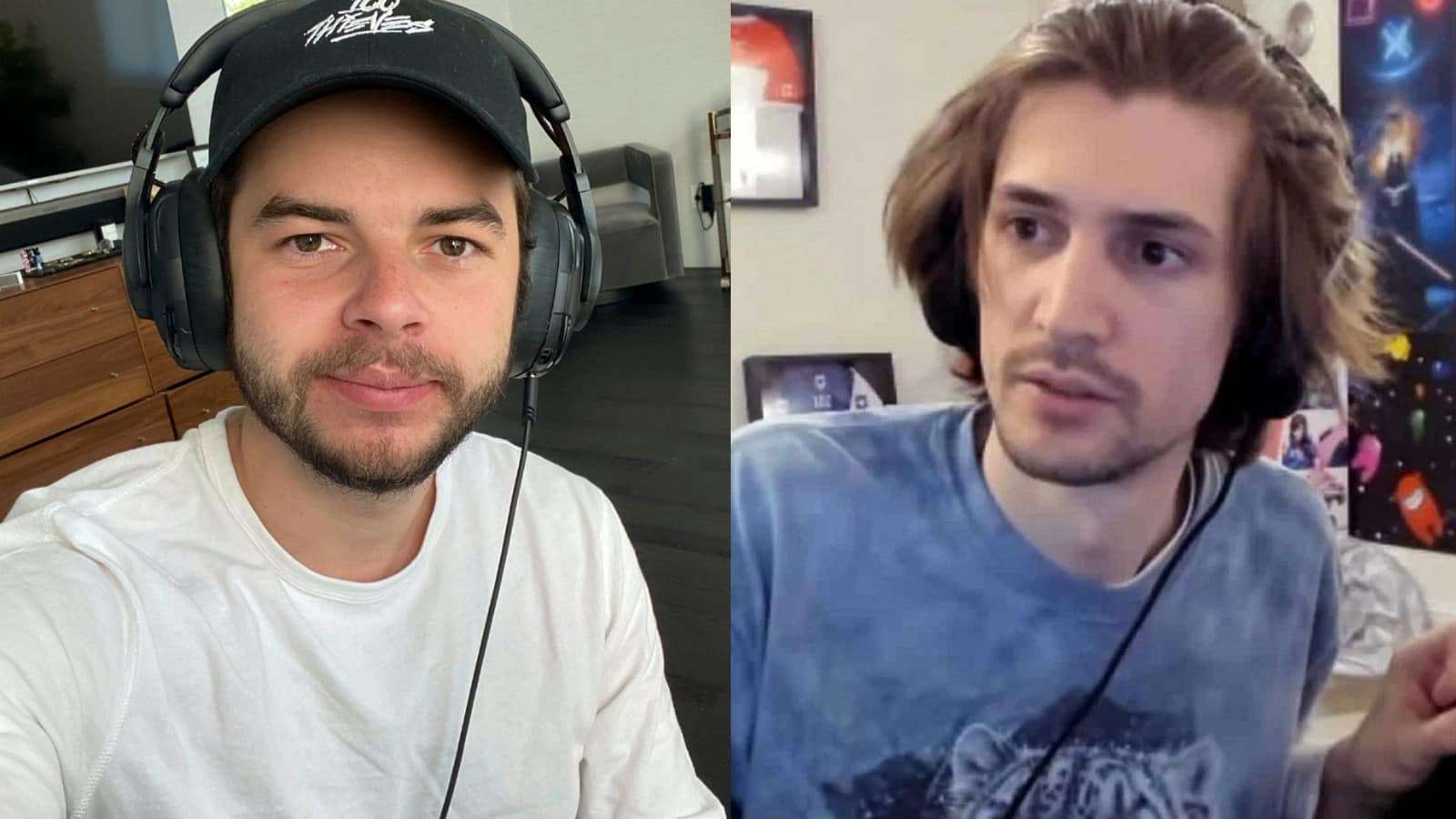 xqc and nadeshot side by side