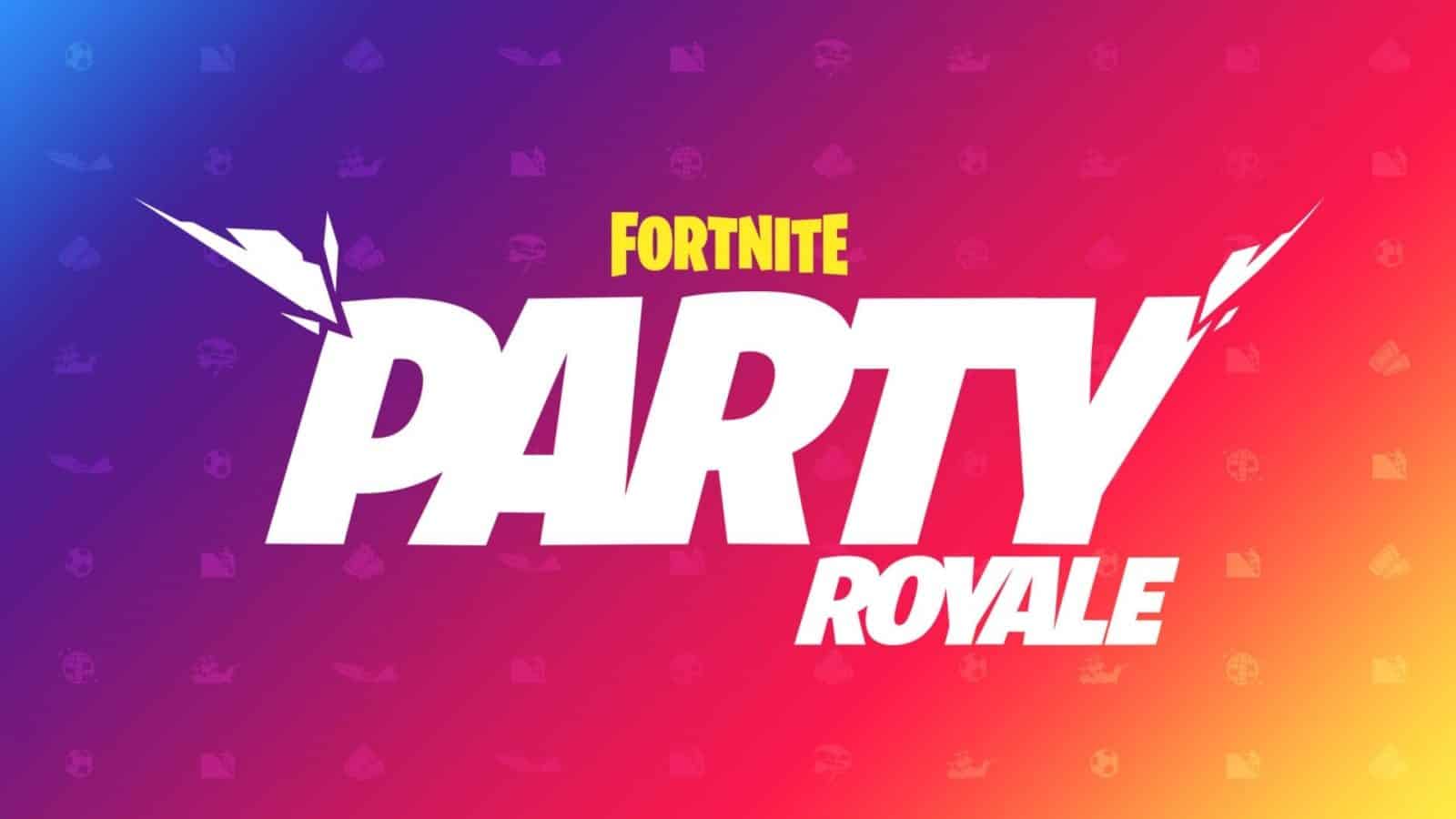 art for fortnite's party royale game mode