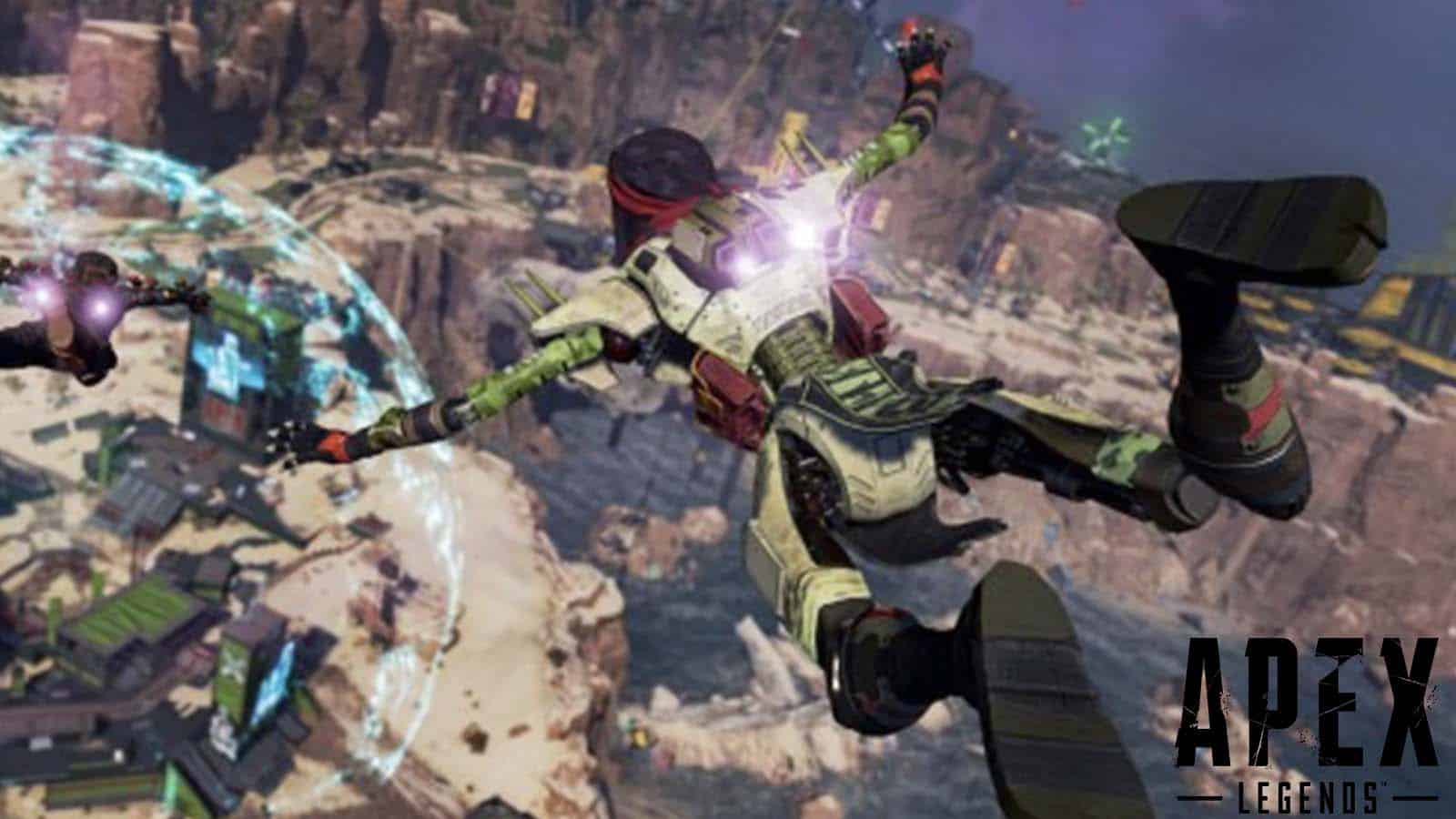 Dropping in Apex Legends