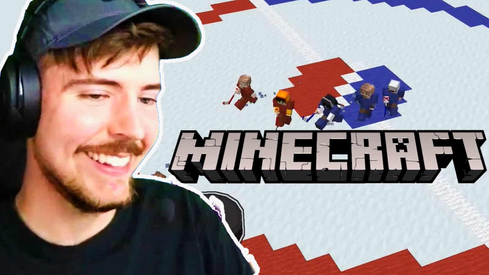 MrBeast Minecraft challenge