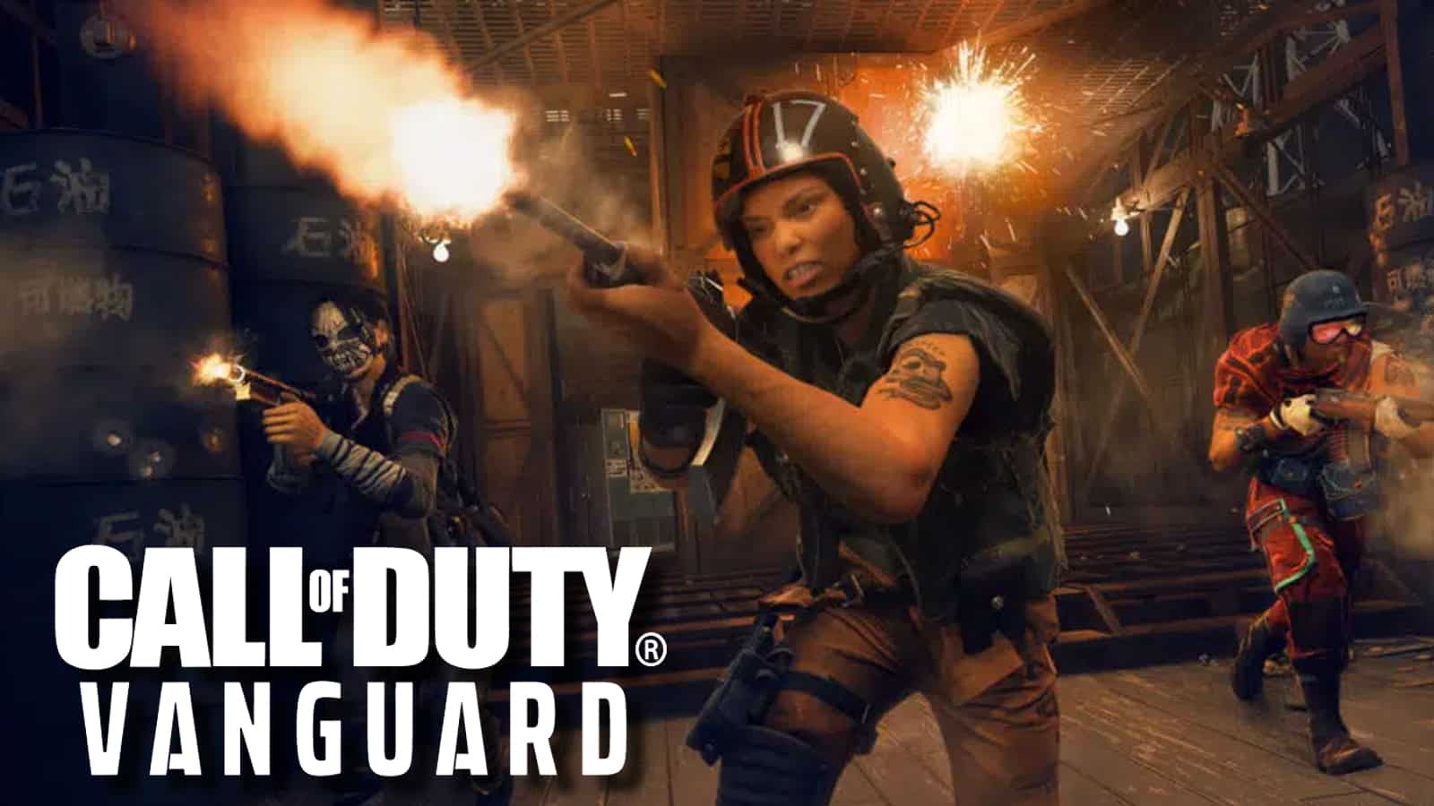 Screenshot of guns in Vanguard and Warzone Season 3