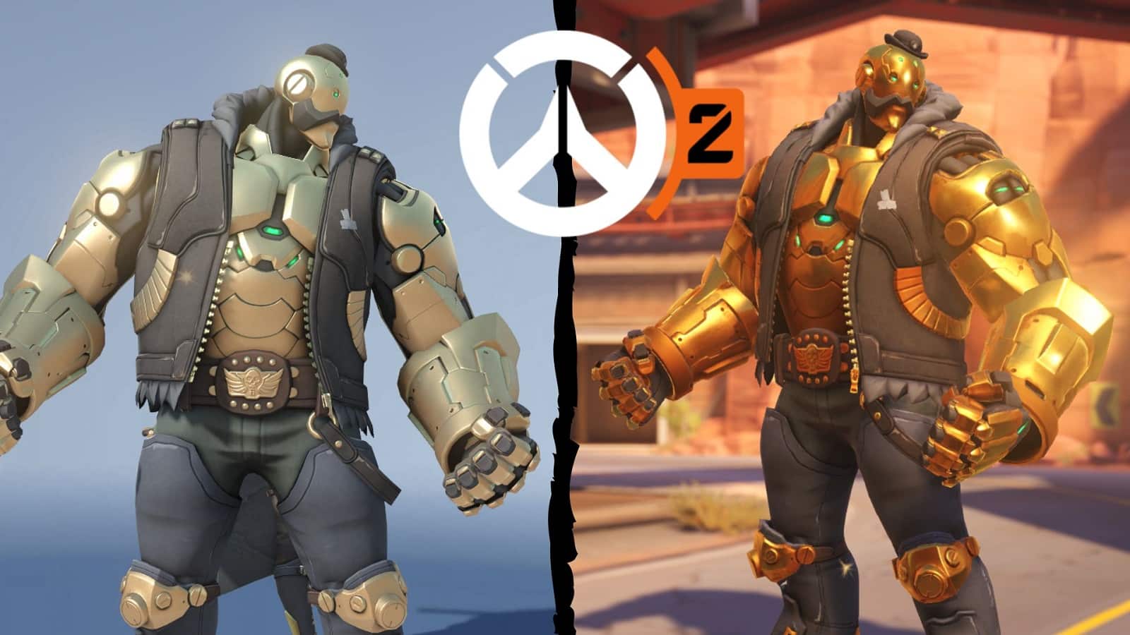 Overwatch 2 Bob with gold weapons