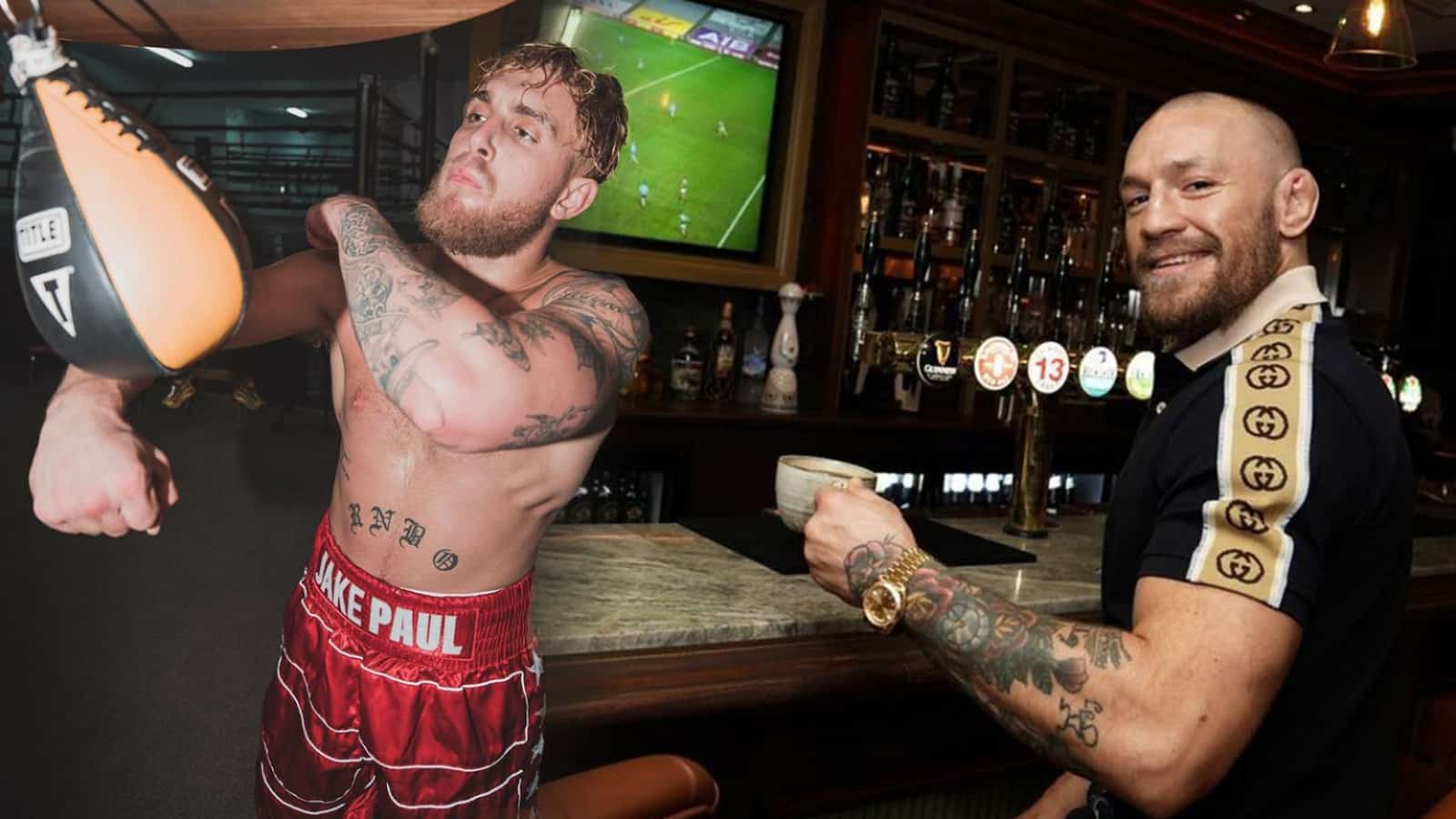 Jake Paul versus conor mcgregor in boxing