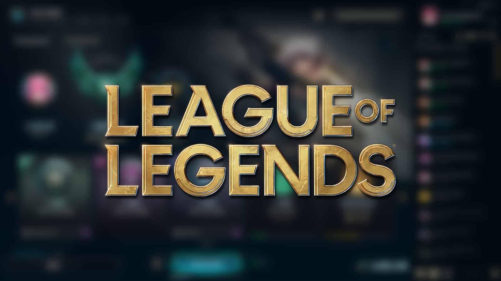 League post lobby screen