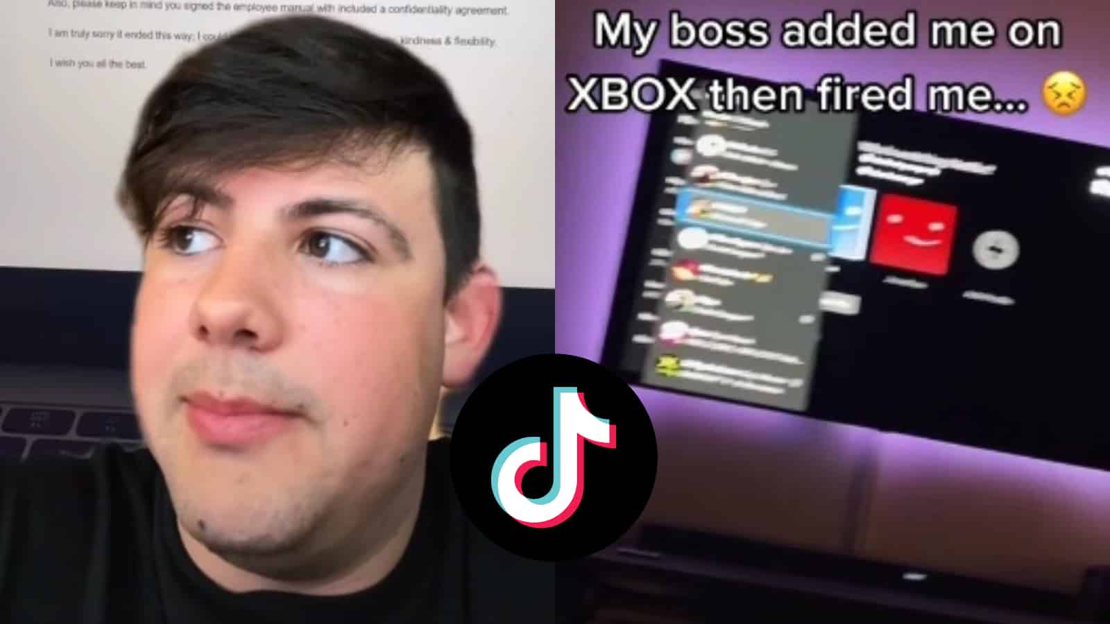 TikToker fired for adding boss on xbox