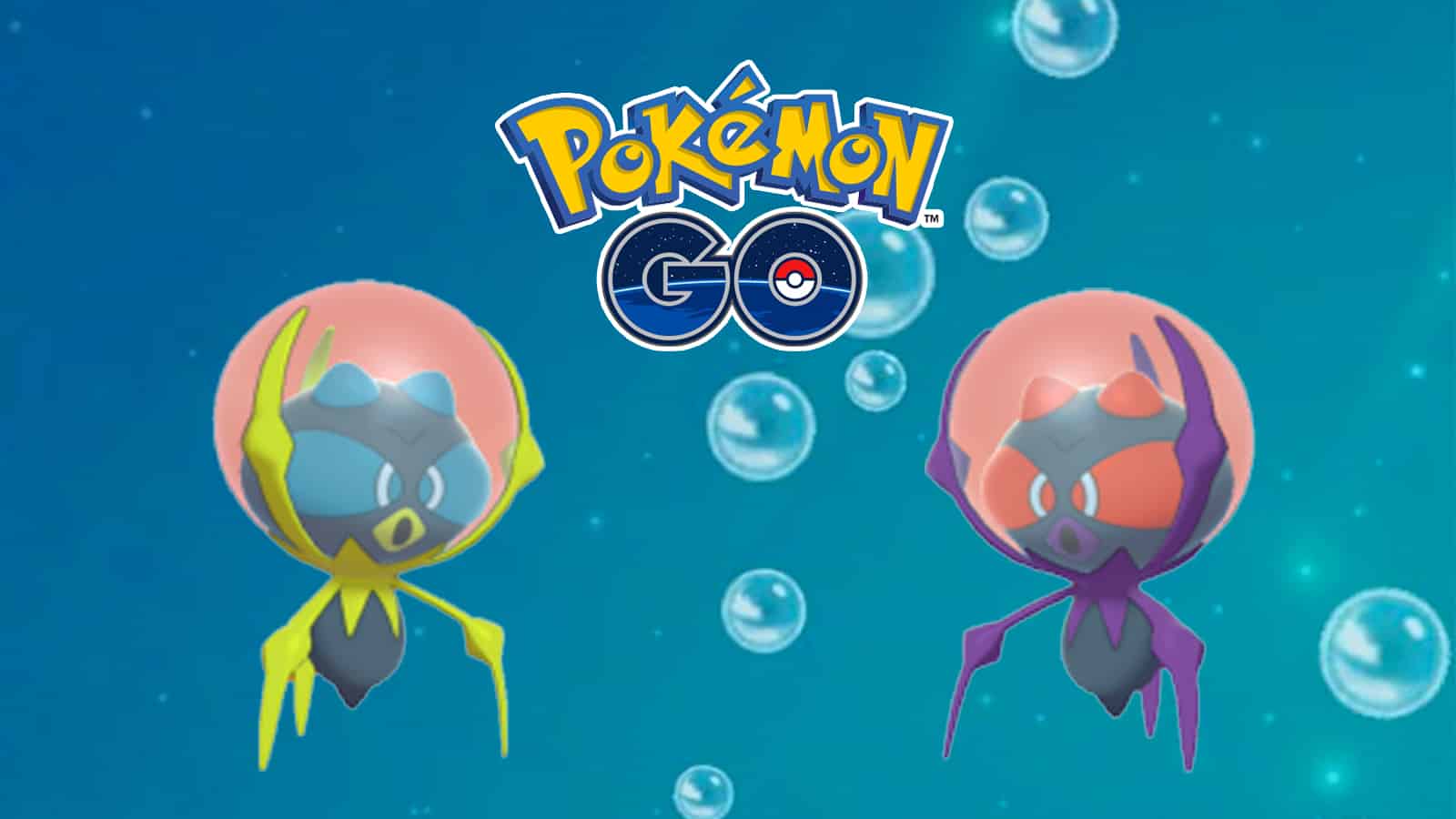Araquanid and Shiny Araquanid appearing in Pokemon Go