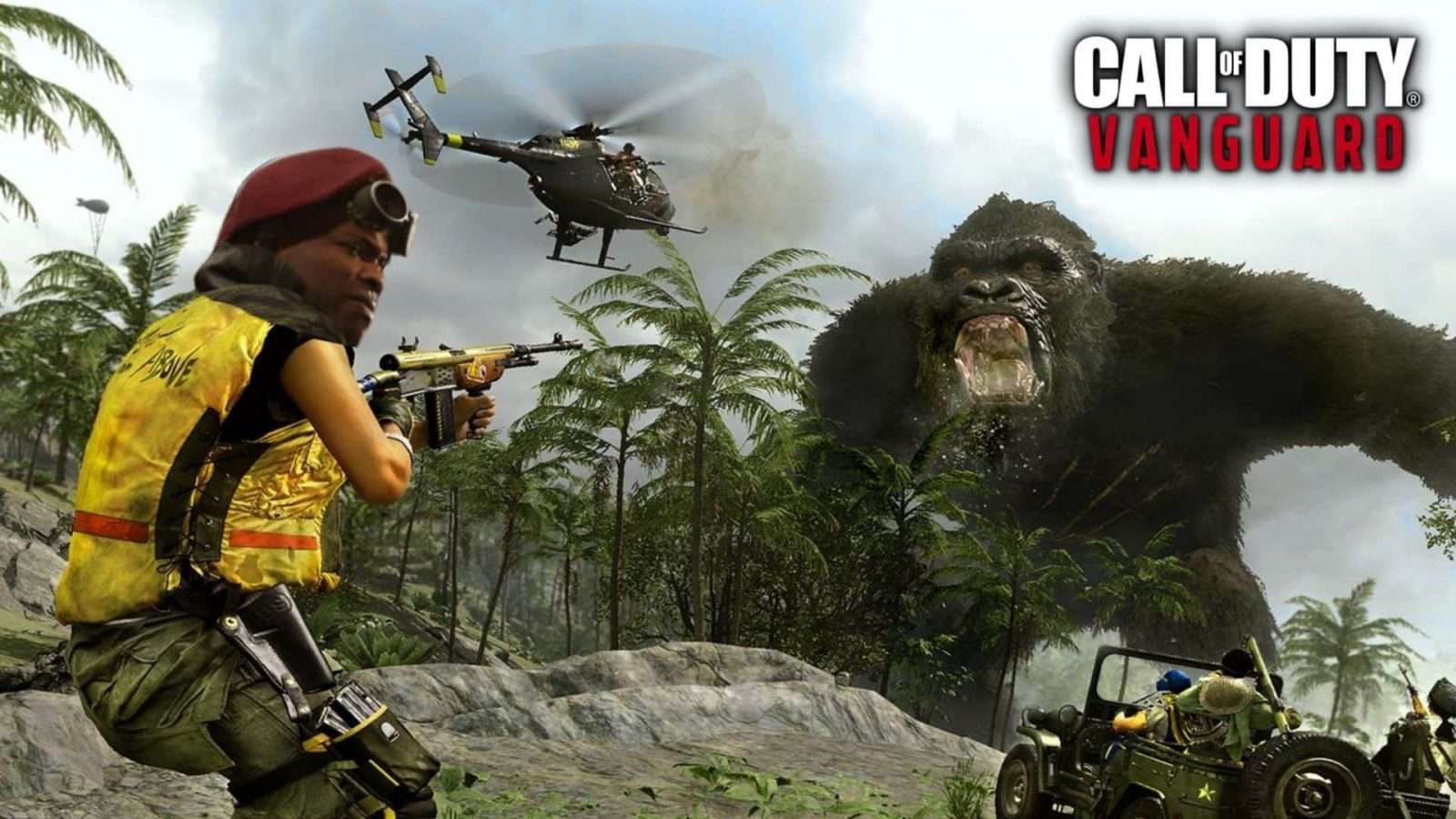 arthur kingsley being shouted at by king kong in cod