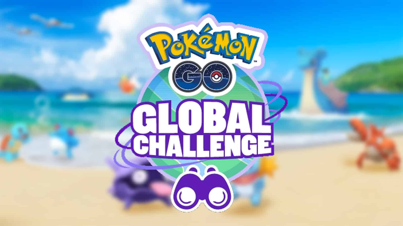 A poster for the Pokemon Go Global Challenge in the Water Festival