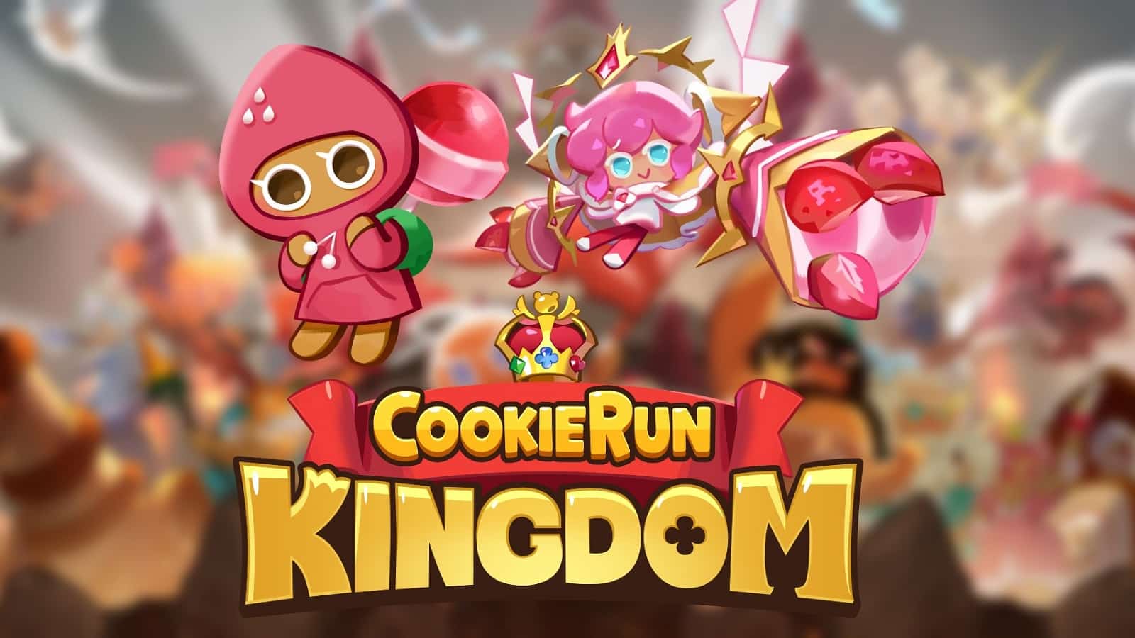 cover art for cookie run kingdom strawberry characters