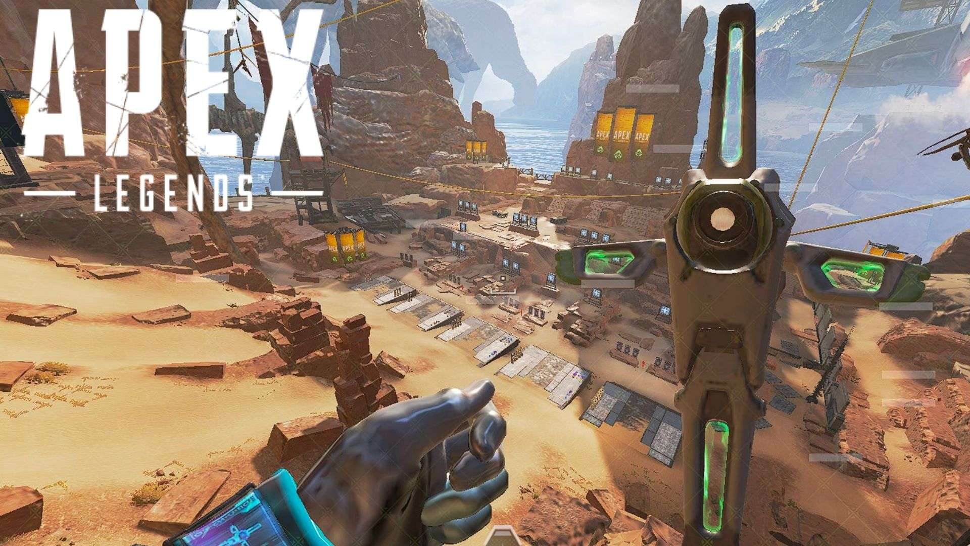 Crypto's drone in apex legends firing practice mode