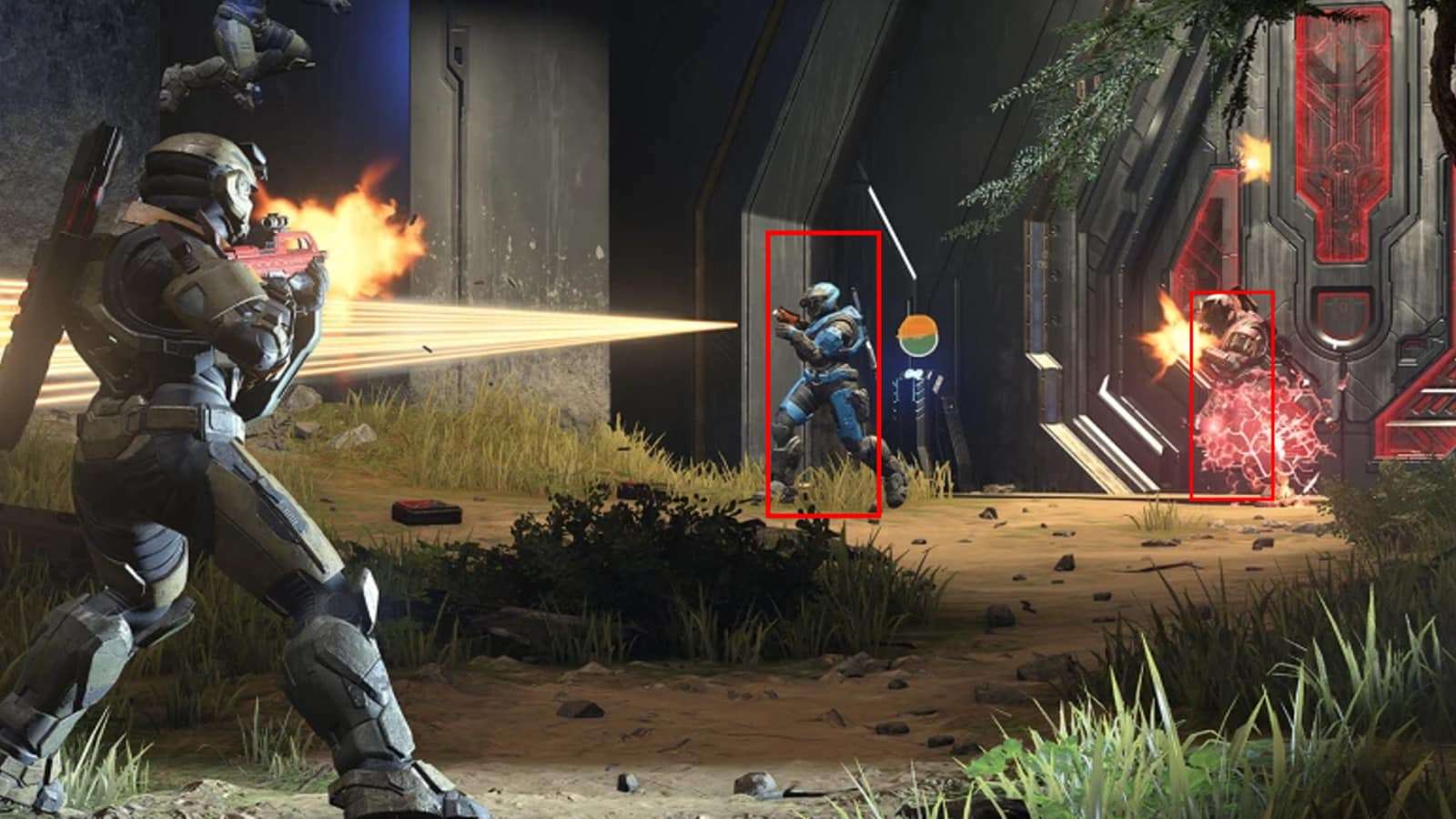 Fake wallhacks in Halo Infinite